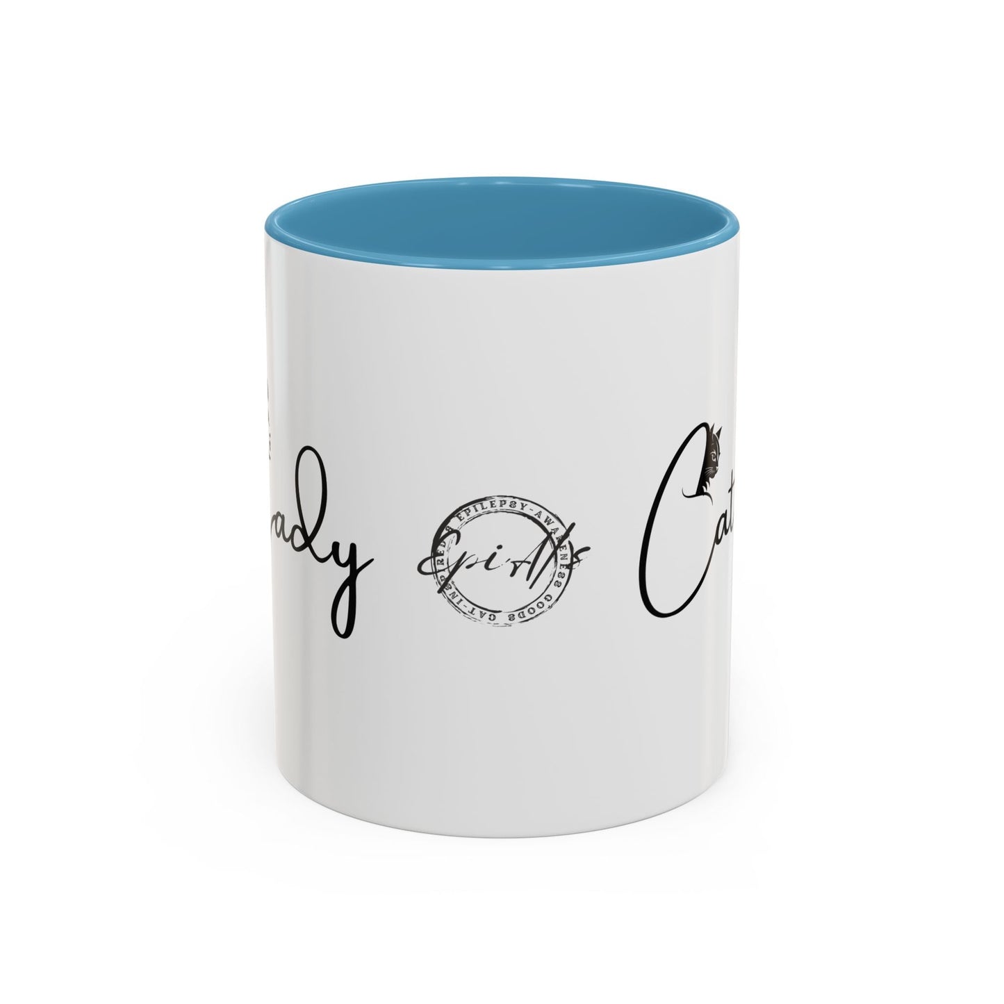 Cat Lady Accent Coffee Mug - Perfect Gift for Cat Lovers