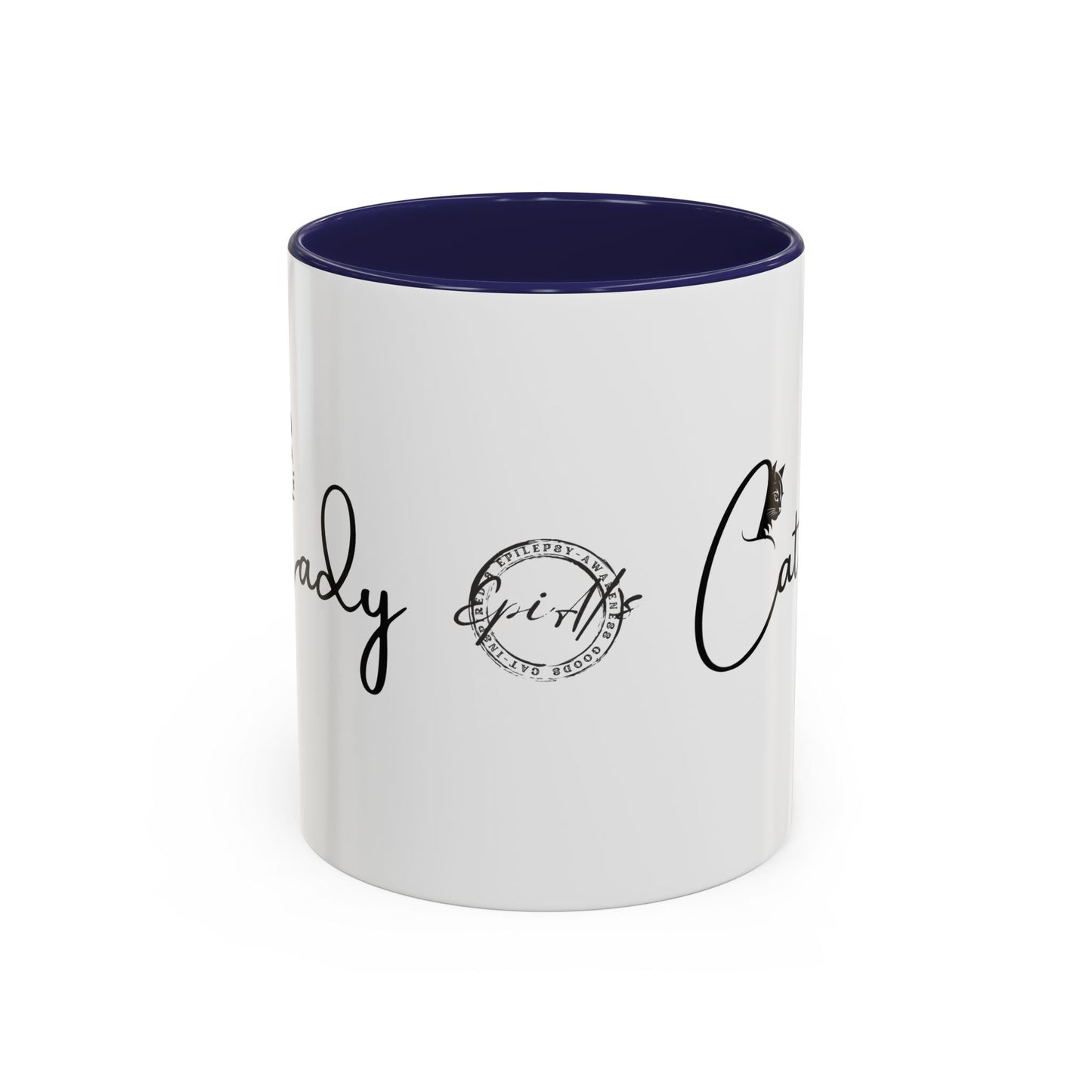 Cat Lady Accent Coffee Mug - Perfect Gift for Cat Lovers