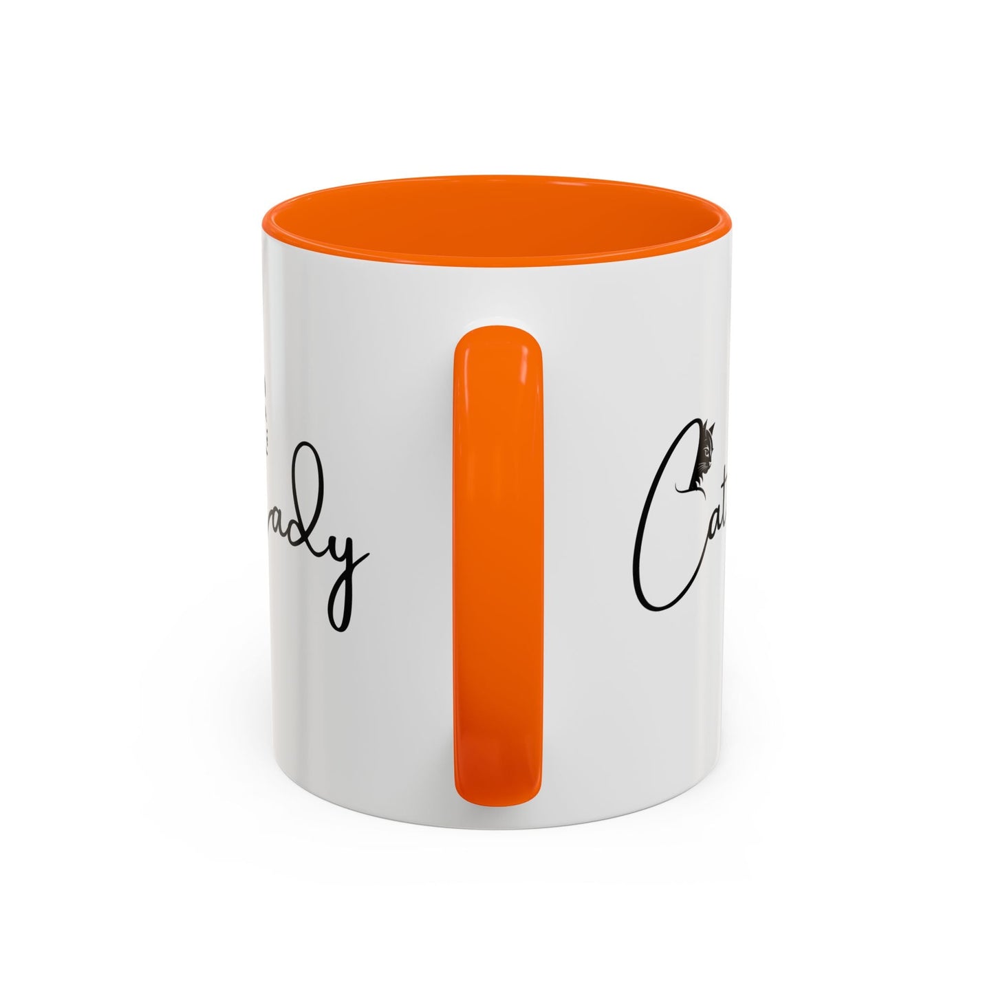Cat Lady Accent Coffee Mug - Perfect Gift for Cat Lovers