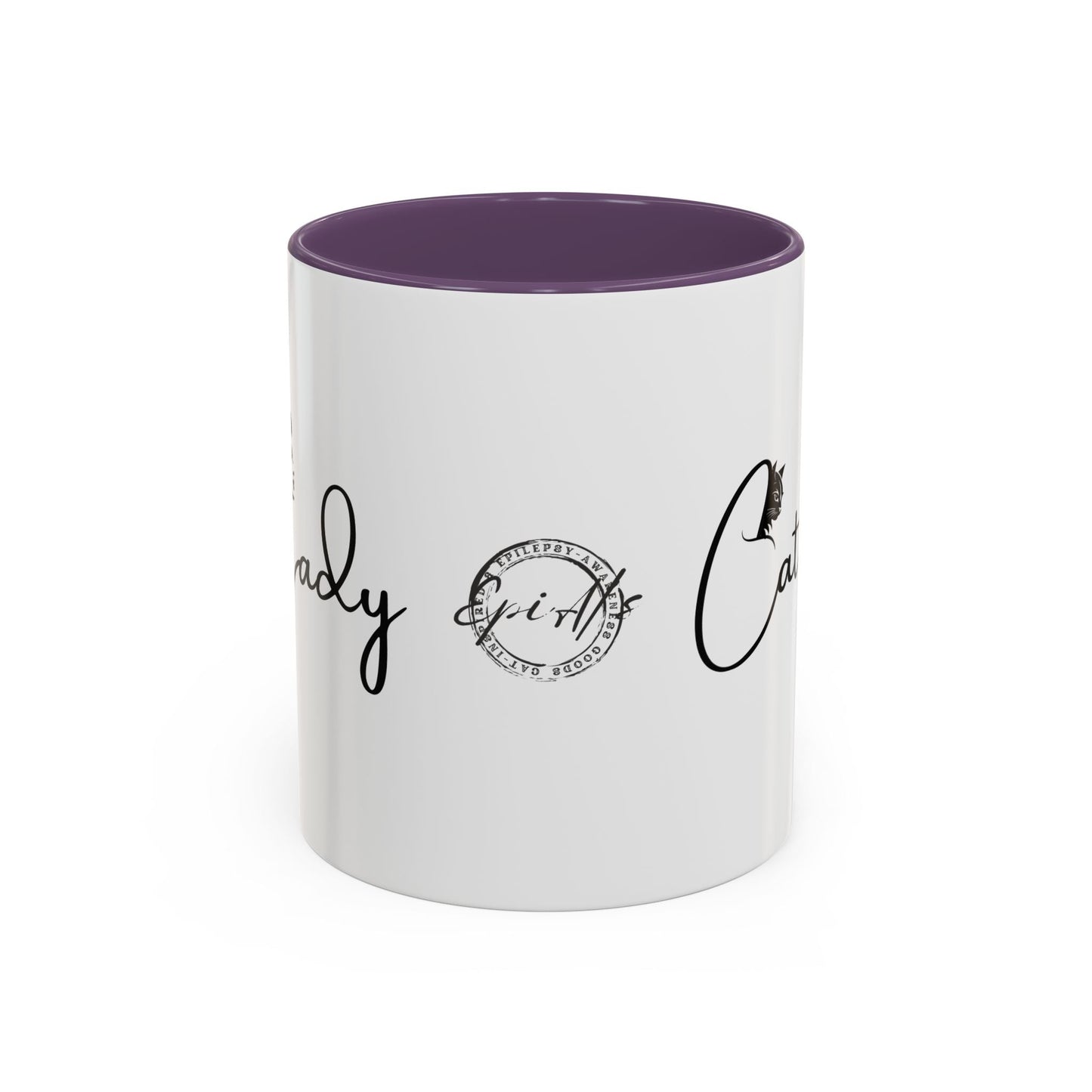 Cat Lady Accent Coffee Mug - Perfect Gift for Cat Lovers