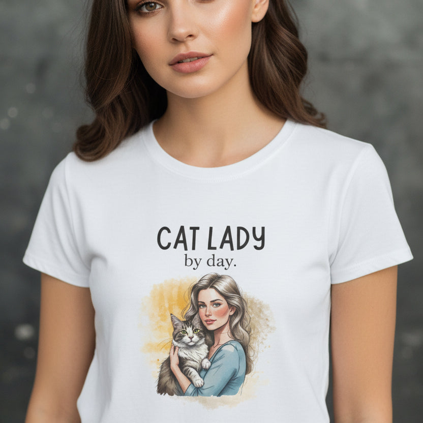 Cat Lady Hooker Softstyle Tee