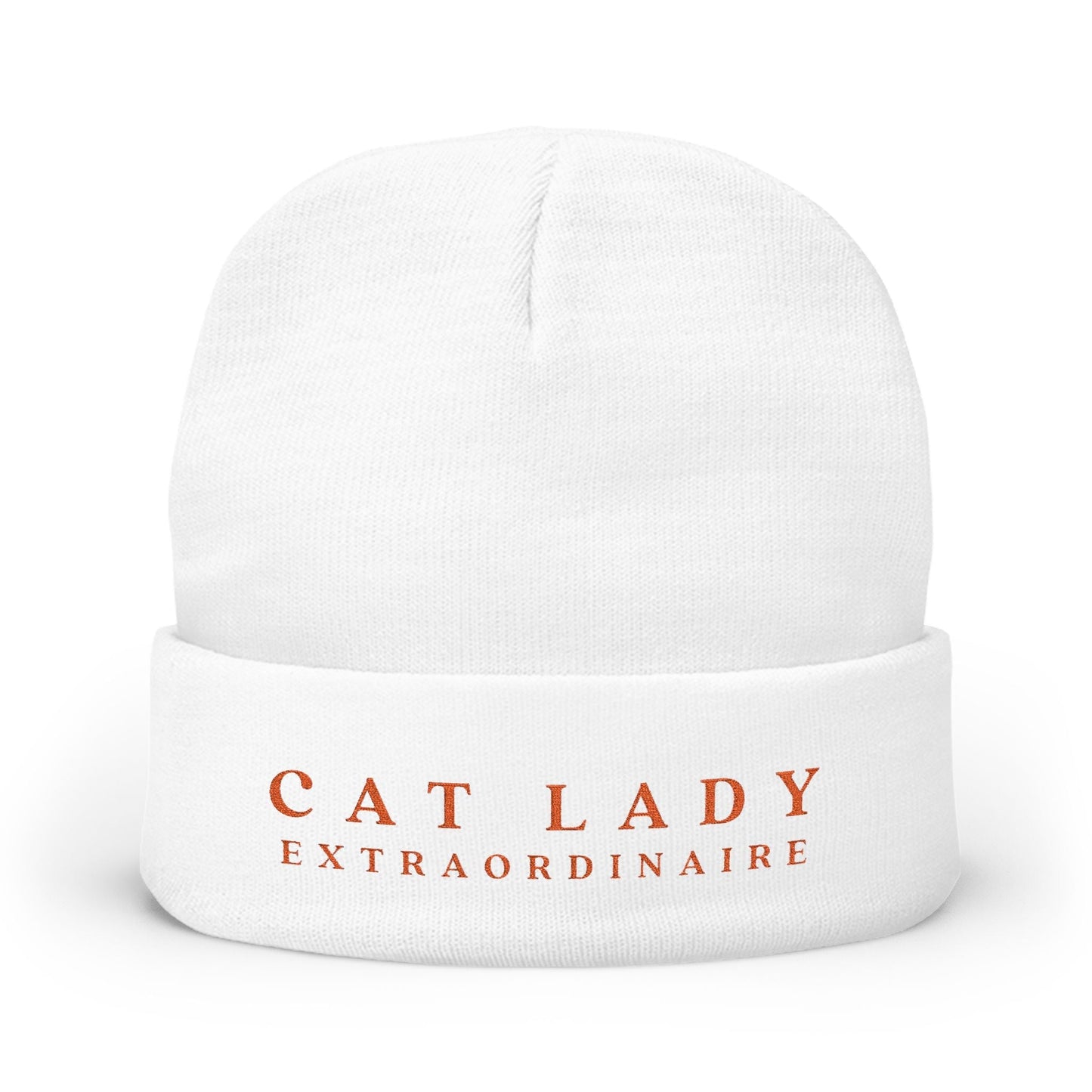 Cat Lady Extraordinaire Knit Beanie