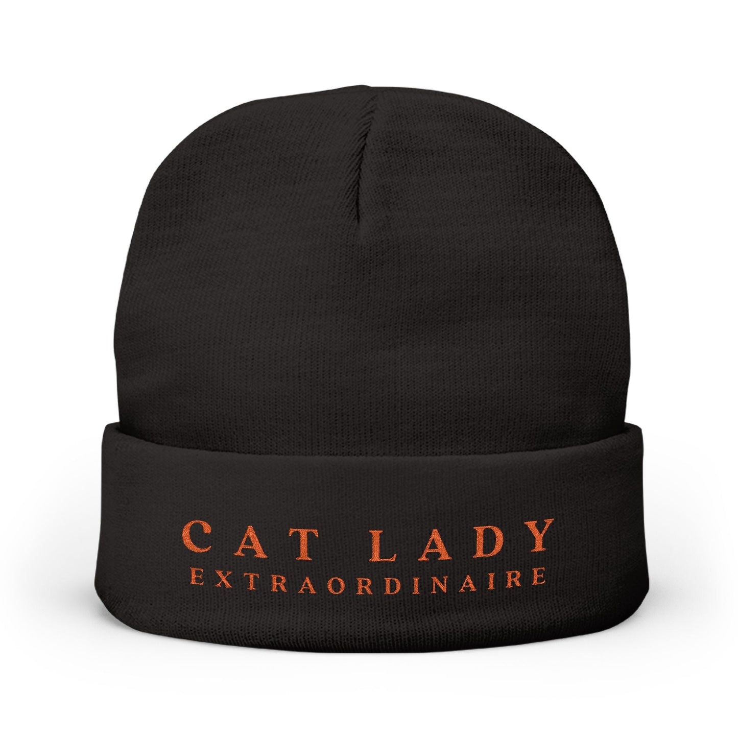 Cat Lady Extraordinaire Knit Beanie