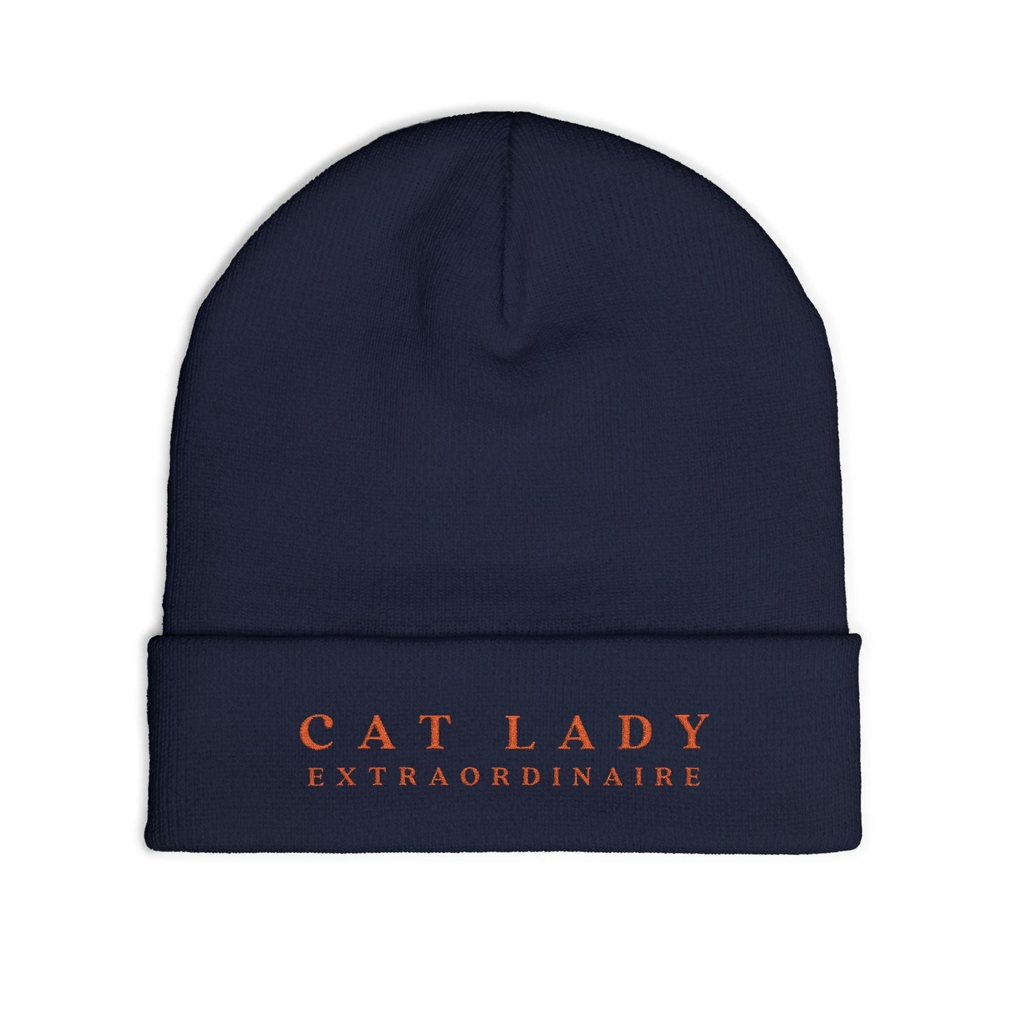 Cat Lady Extraordinaire Knit Beanie