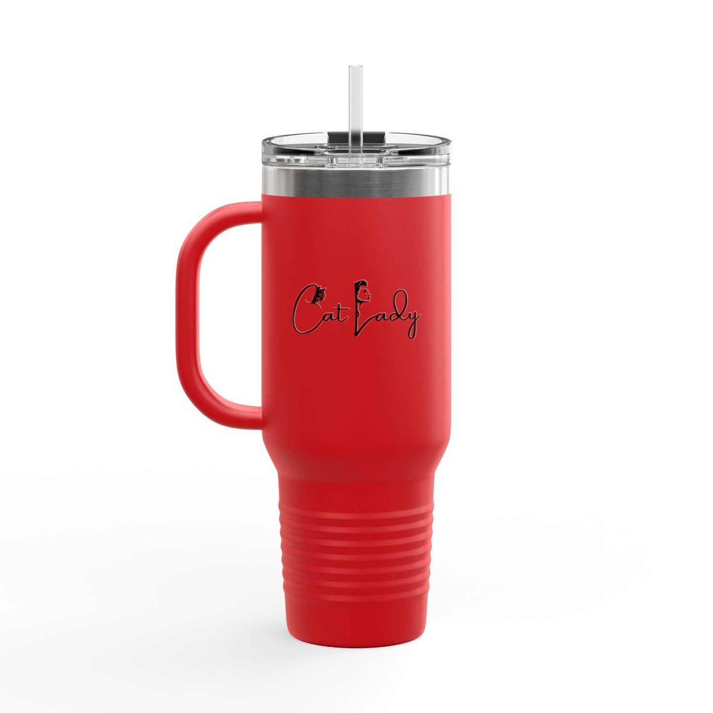 Cat Lady Insulated Travel Mug - 40oz Coffee Tumbler