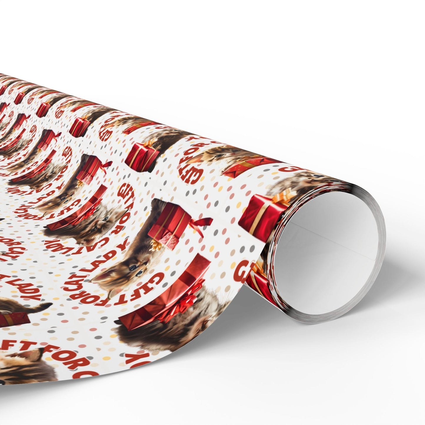Cat Lady Wrapping Paper for Gifts