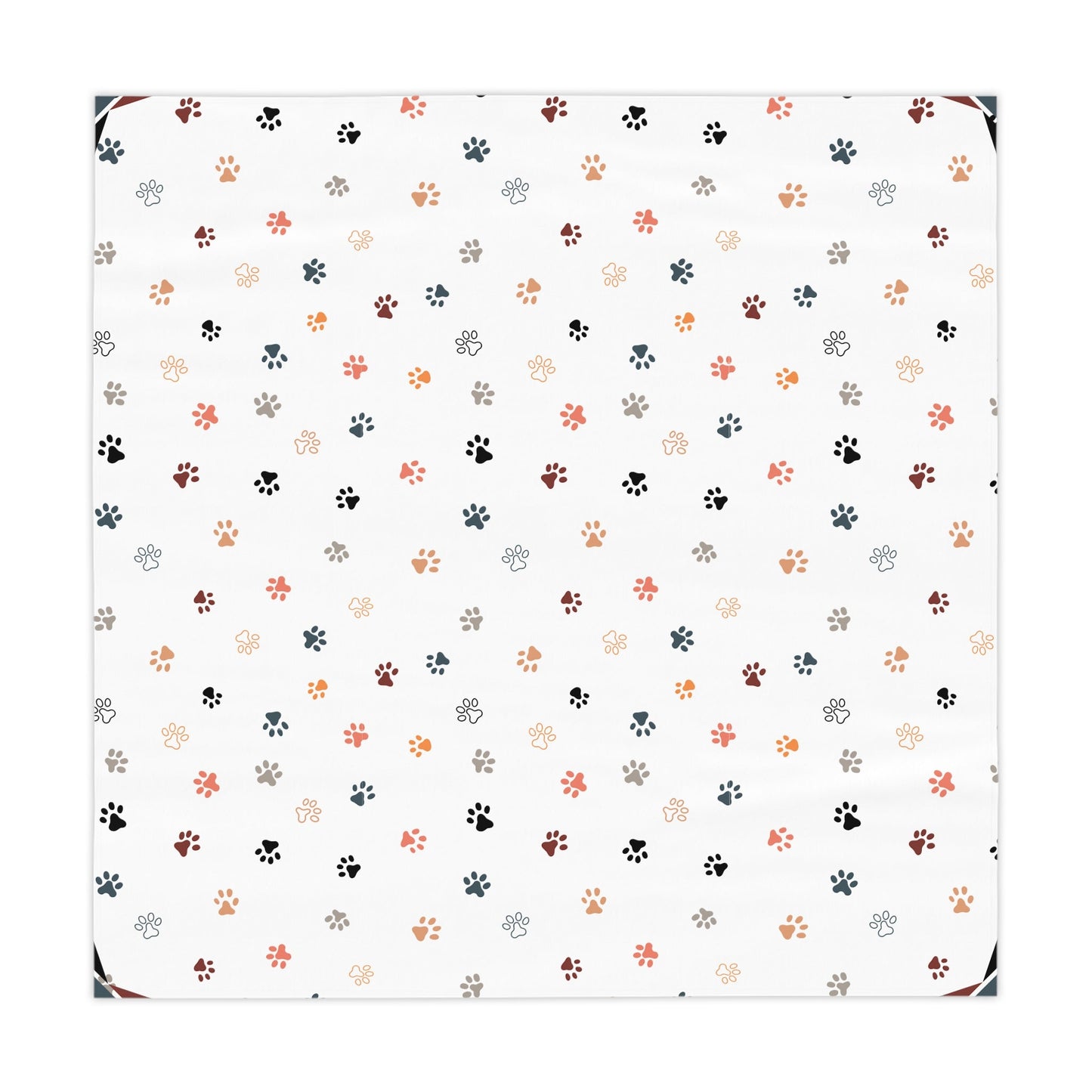 Cat Paw Print Tablecloth