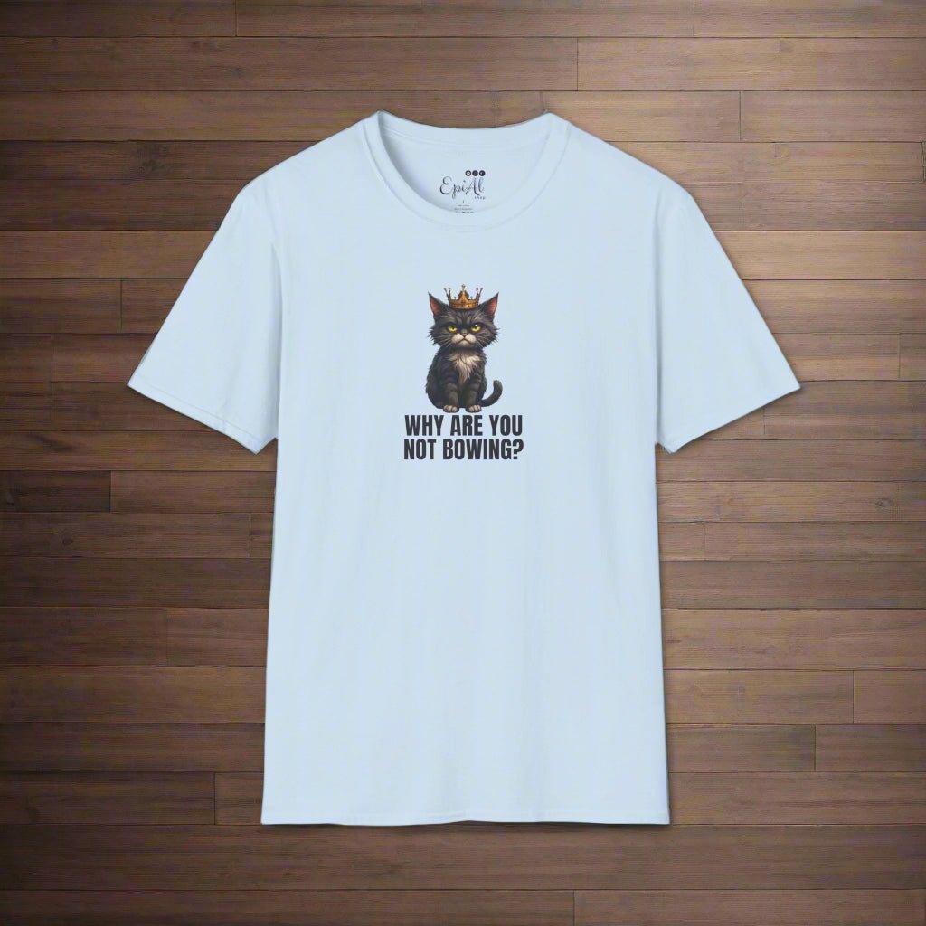 Cat Royalty Funny Unisex T-Shirt - Purrfect for Cat Lovers
