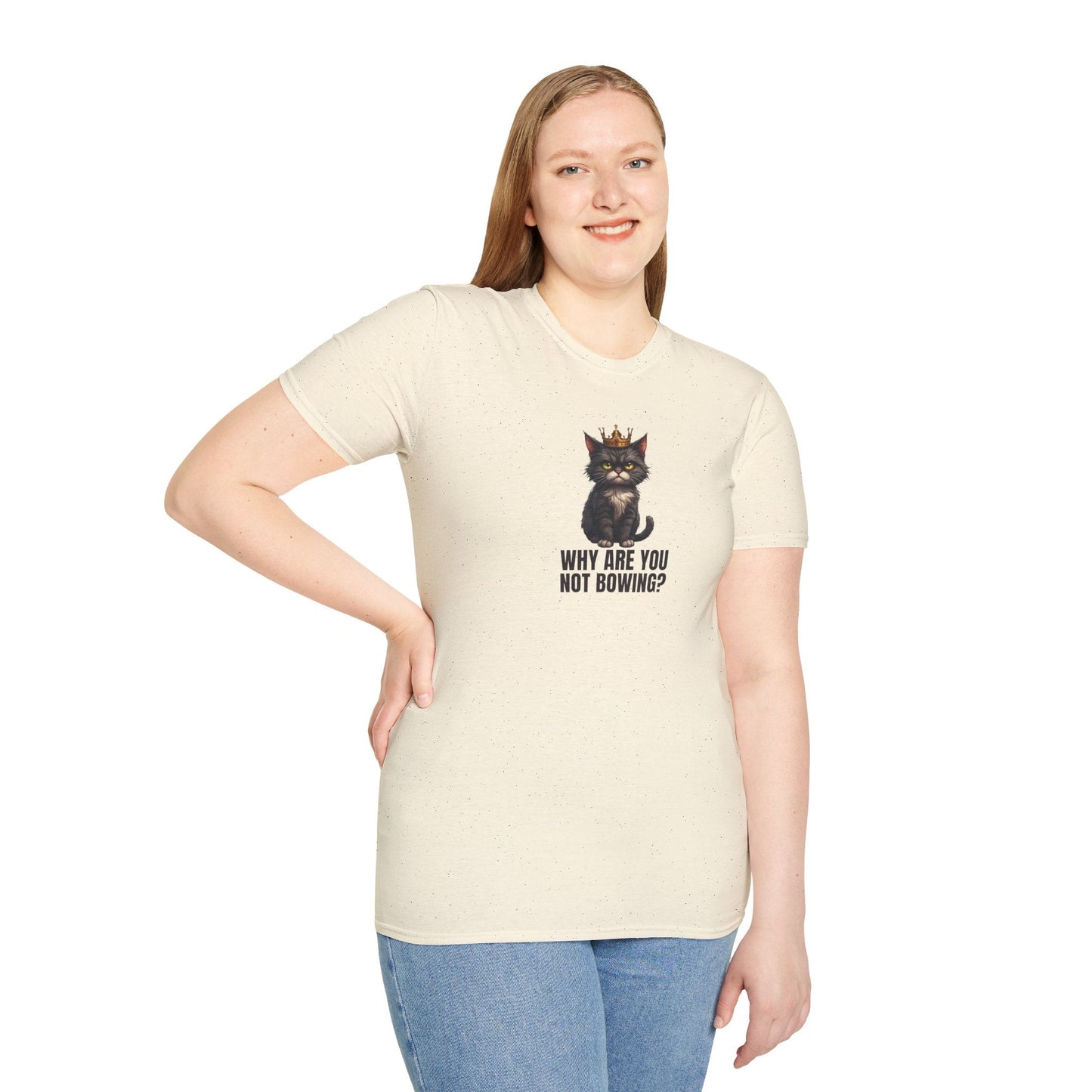 Cat Royalty Funny Unisex T-Shirt - Purrfect for Cat Lovers