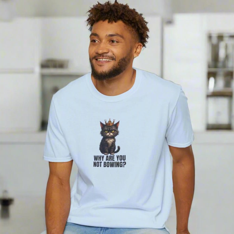 Cat Royalty Funny Unisex T-Shirt - Purrfect for Cat Lovers