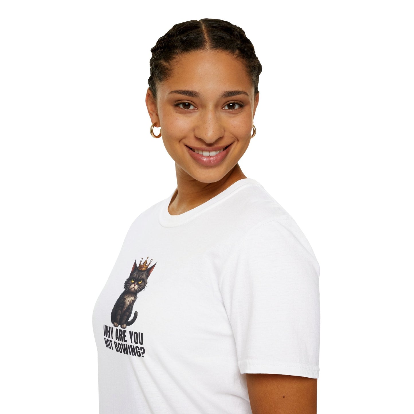 Cat Royalty Funny Unisex T-Shirt - Purrfect for Cat Lovers