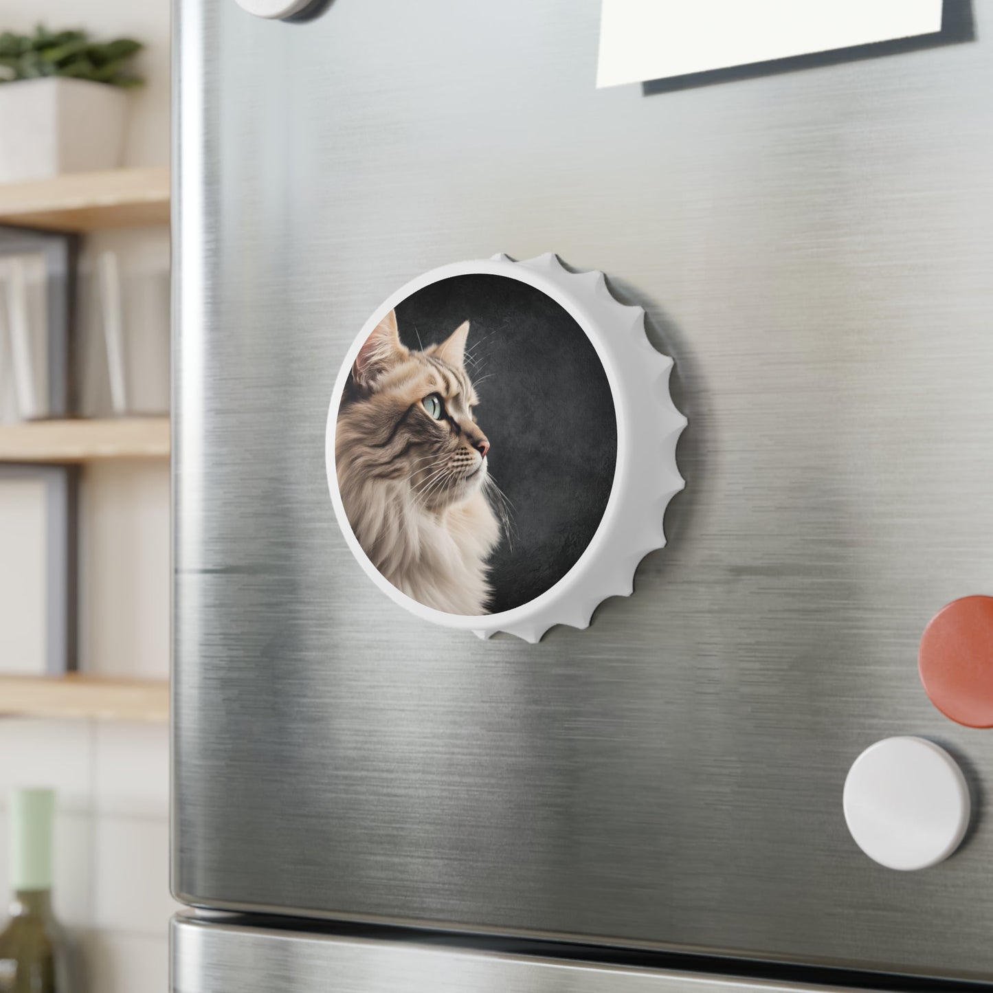 Cat-Themed Bottle Opener - Stylish Barware Gift for Pet Lovers