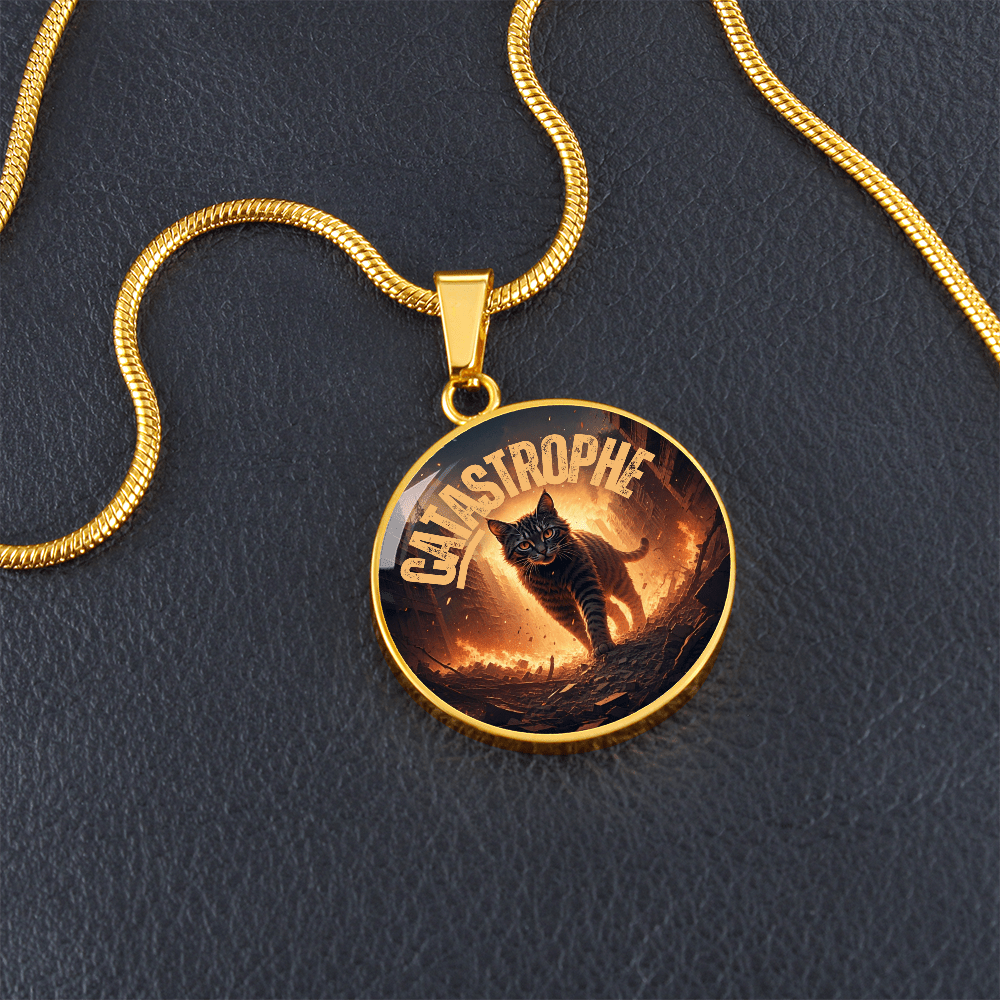CATastrophe Small Pendant Necklace