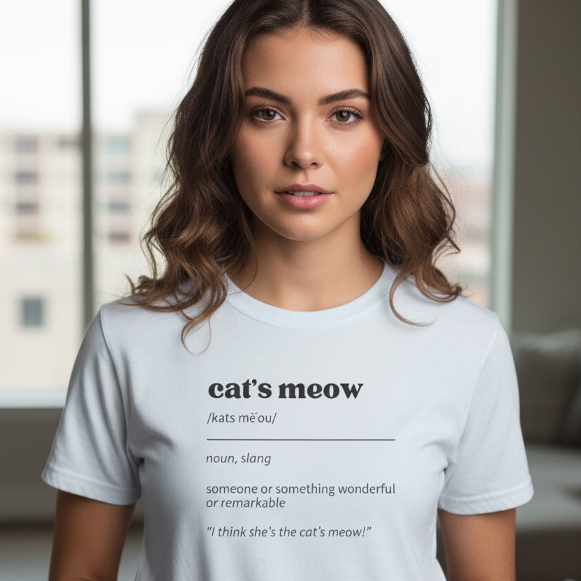 Cat’s Meow — Definition Tee (Softstyle Women’s Fit)