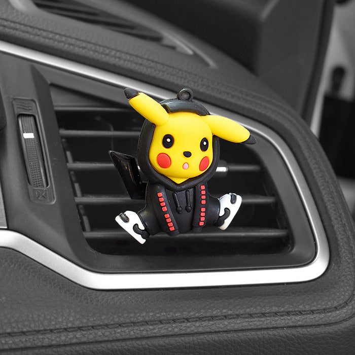 Pikachu Car Air Freshener Clip for Cute Interior Decor