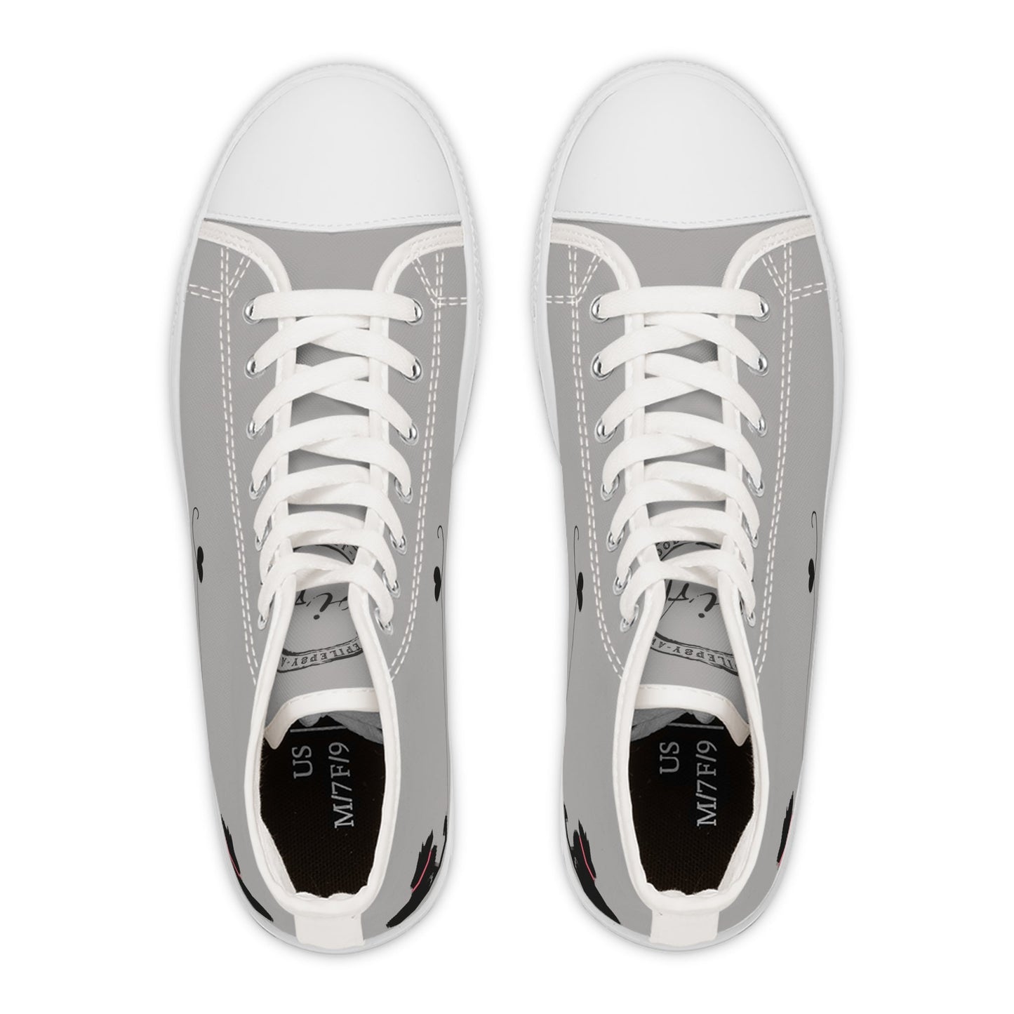 Chic Kitty Women's High Top Sneakers