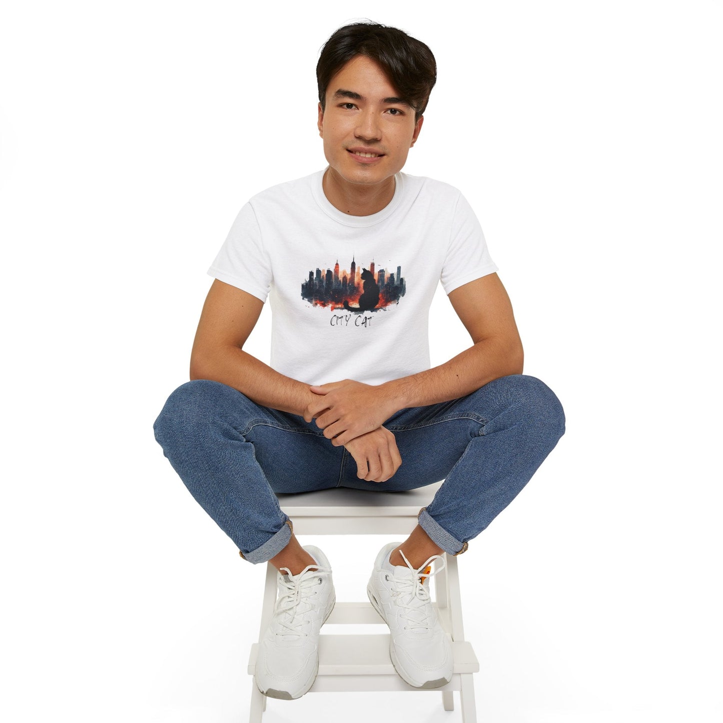 City Cat Unisex Graphic Tee