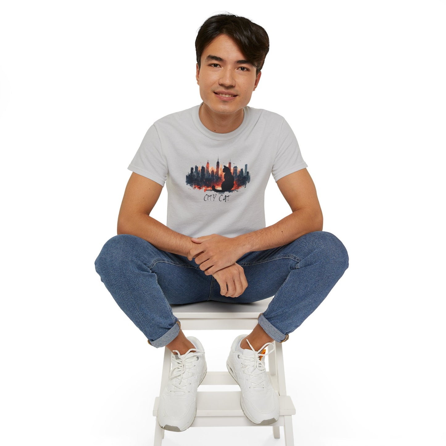 City Cat Unisex Graphic Tee