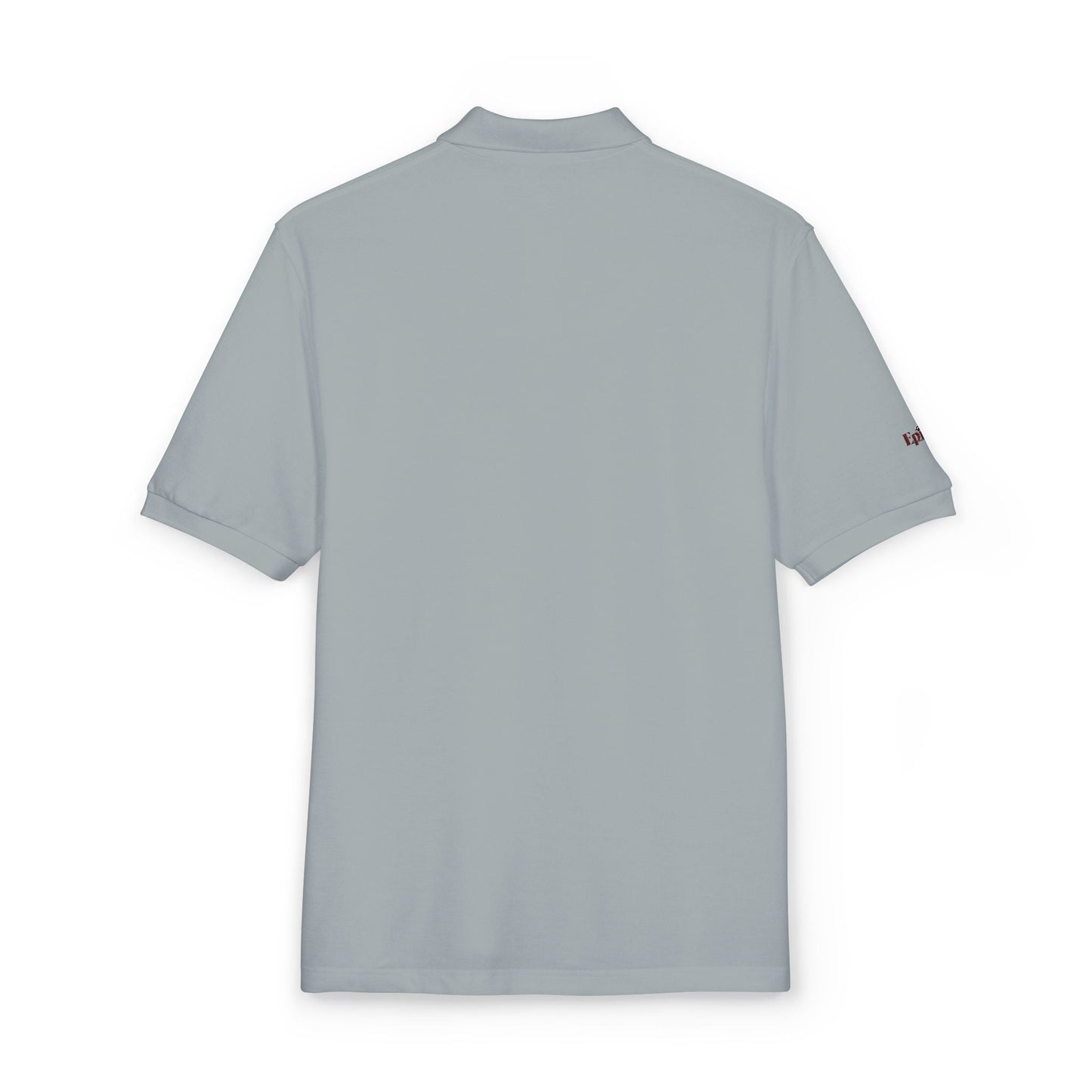 Classic Sasquatch's Cat Embroidered Unisex Polo Shirt