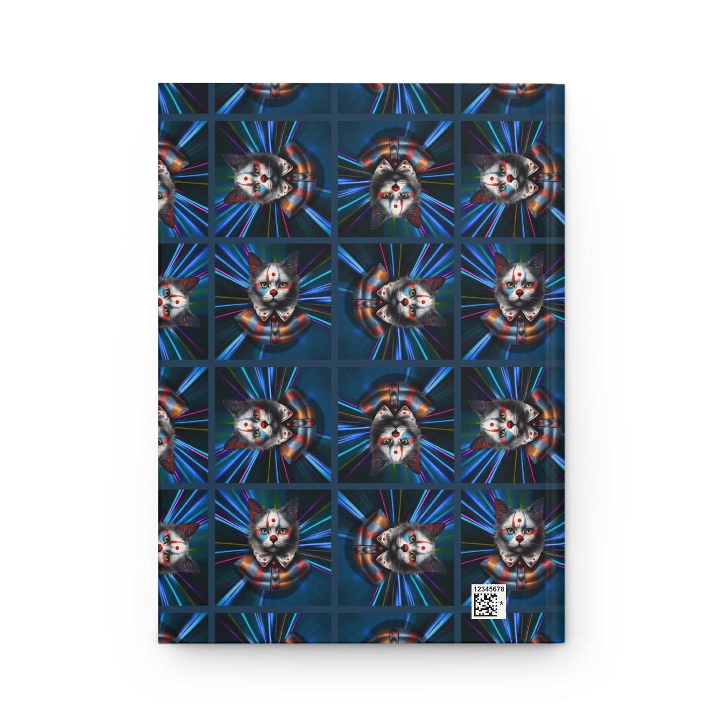 Clown Cat Hardcover Journal