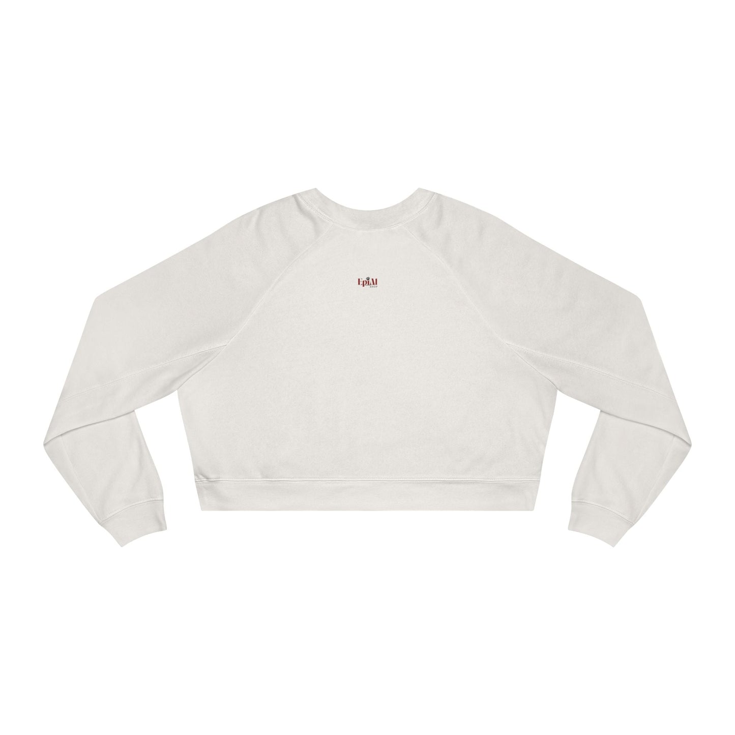 Colorful Cat Lady Cropped Fleece Pullover
