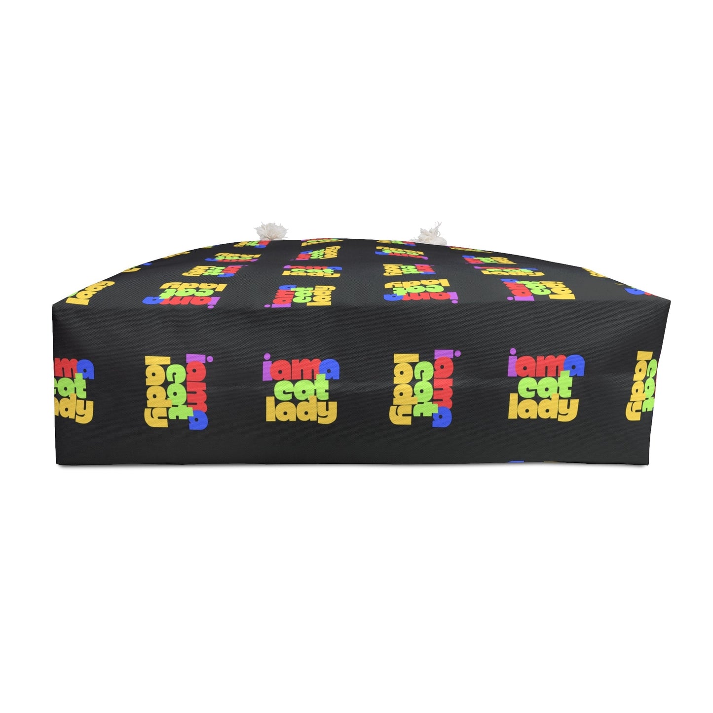 Colorful Cat Lady Weekender Bag