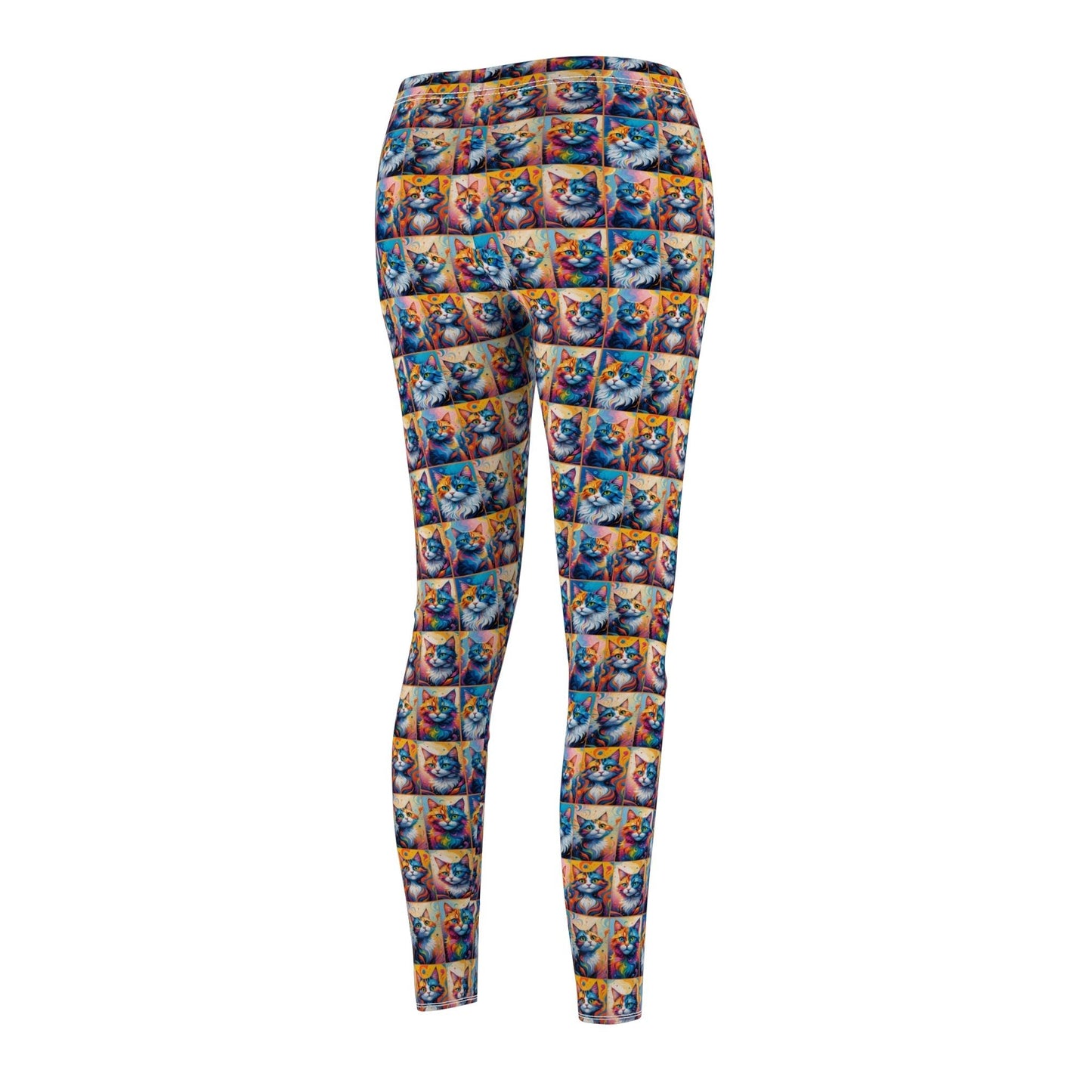 Colorful Kitties Women's Casual Leggings