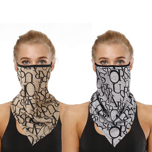Cotton Women Mask Scarf Face Mascarillas Wraps Floral Print Lady Warm Neck Scarves Foulard Bandana Reusable Outdoor Riding Masks Scarf Neck Gaiter Headwear Headband Head Wrap Scarf Mask Neck Ear Warmers Headbands Perfect Bandana