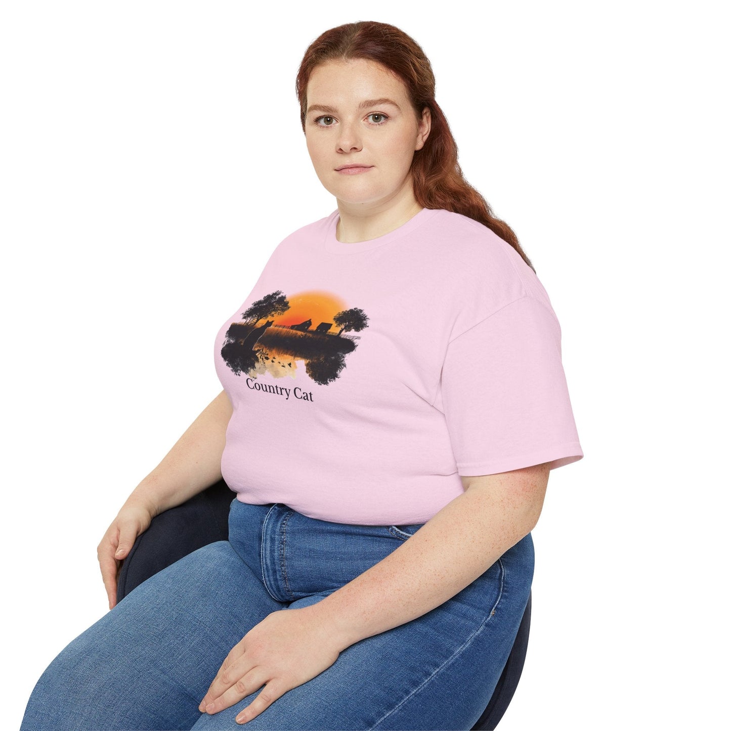Country Cat Unisex Graphic Tee