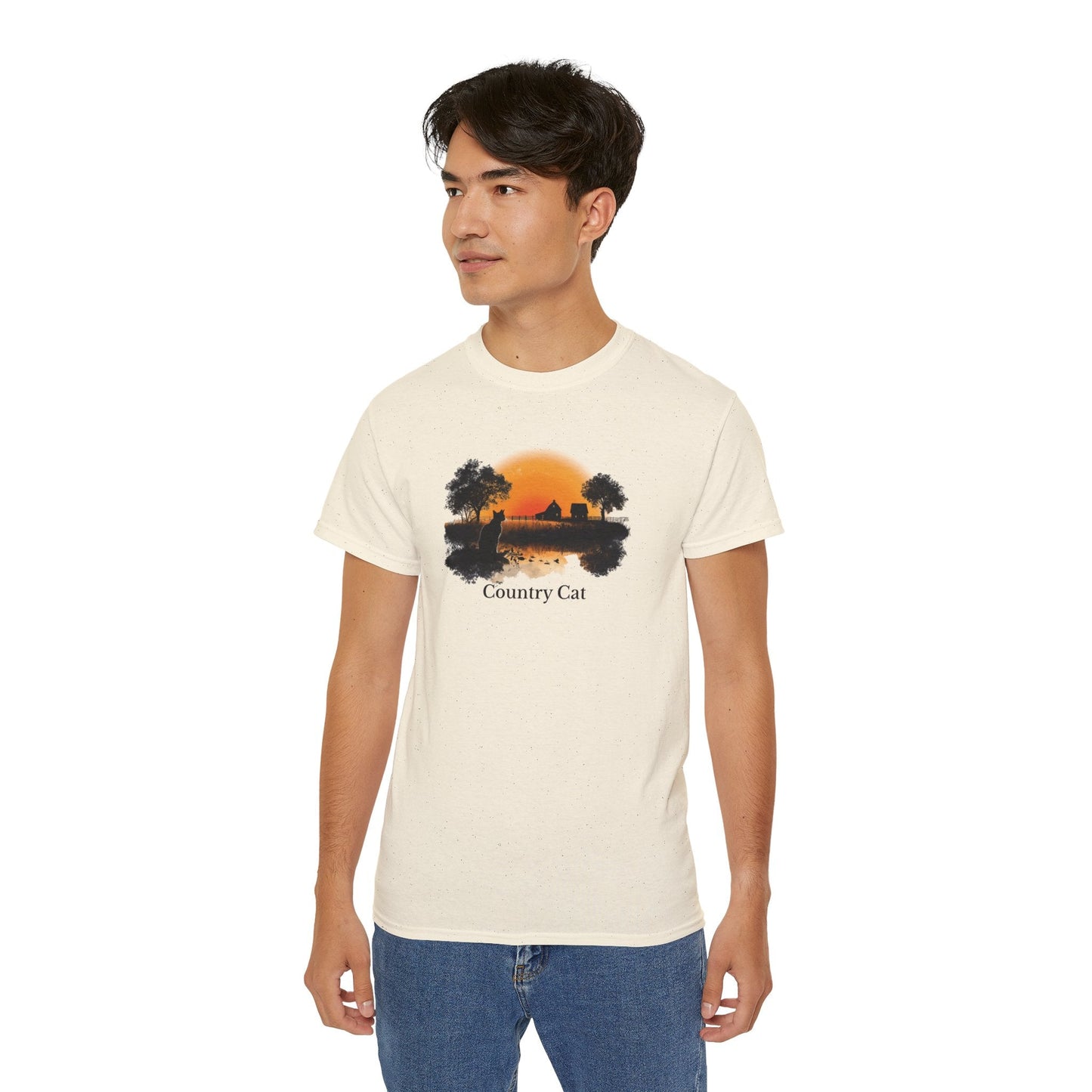 Country Cat Unisex Graphic Tee