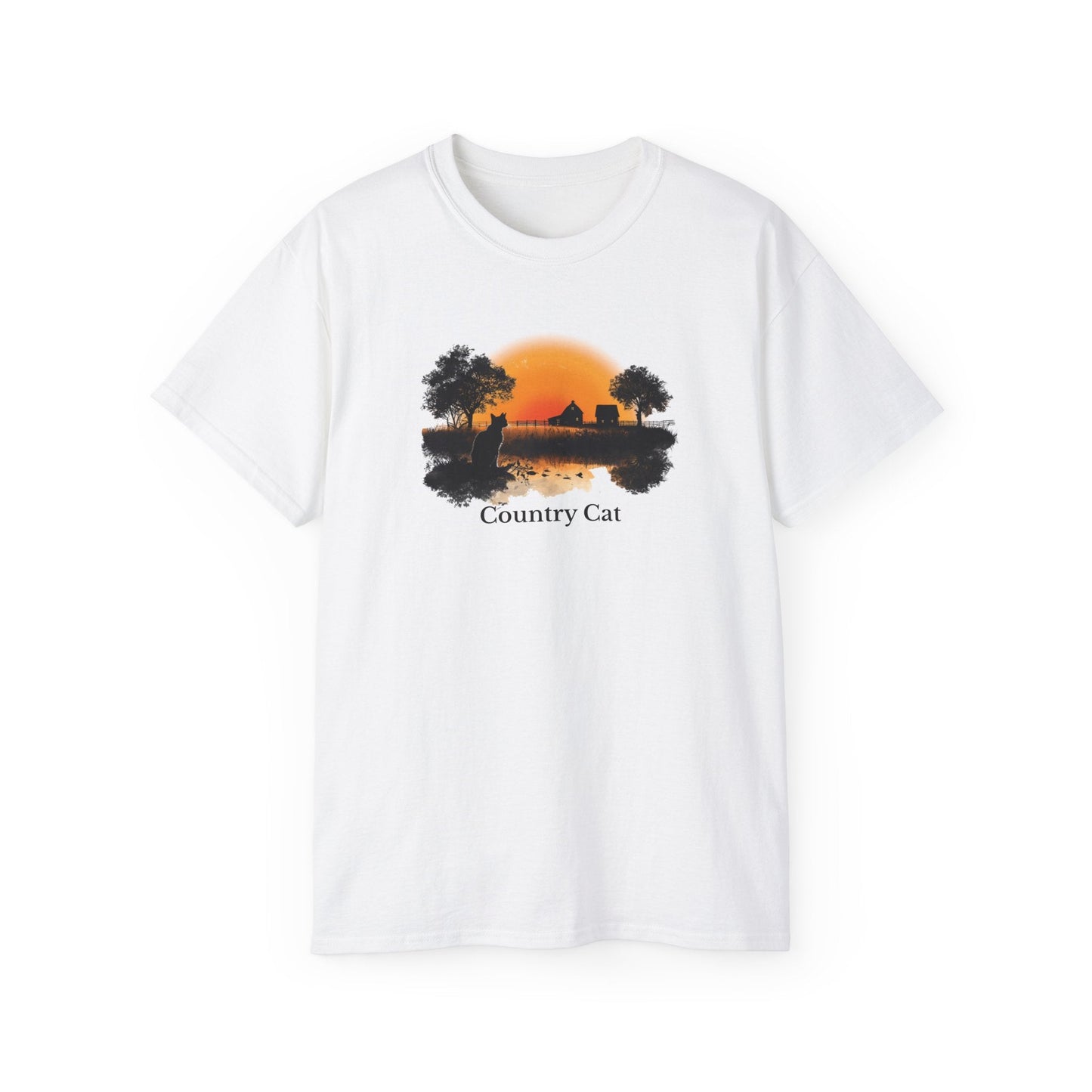 Country Cat Unisex Graphic Tee