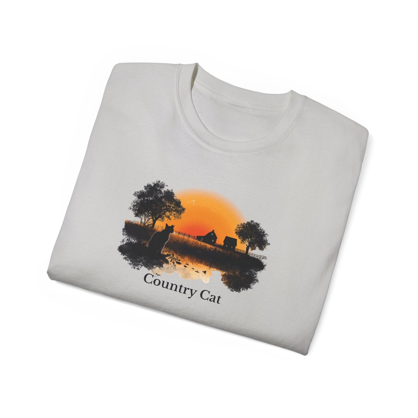 Country Cat Unisex Graphic Tee