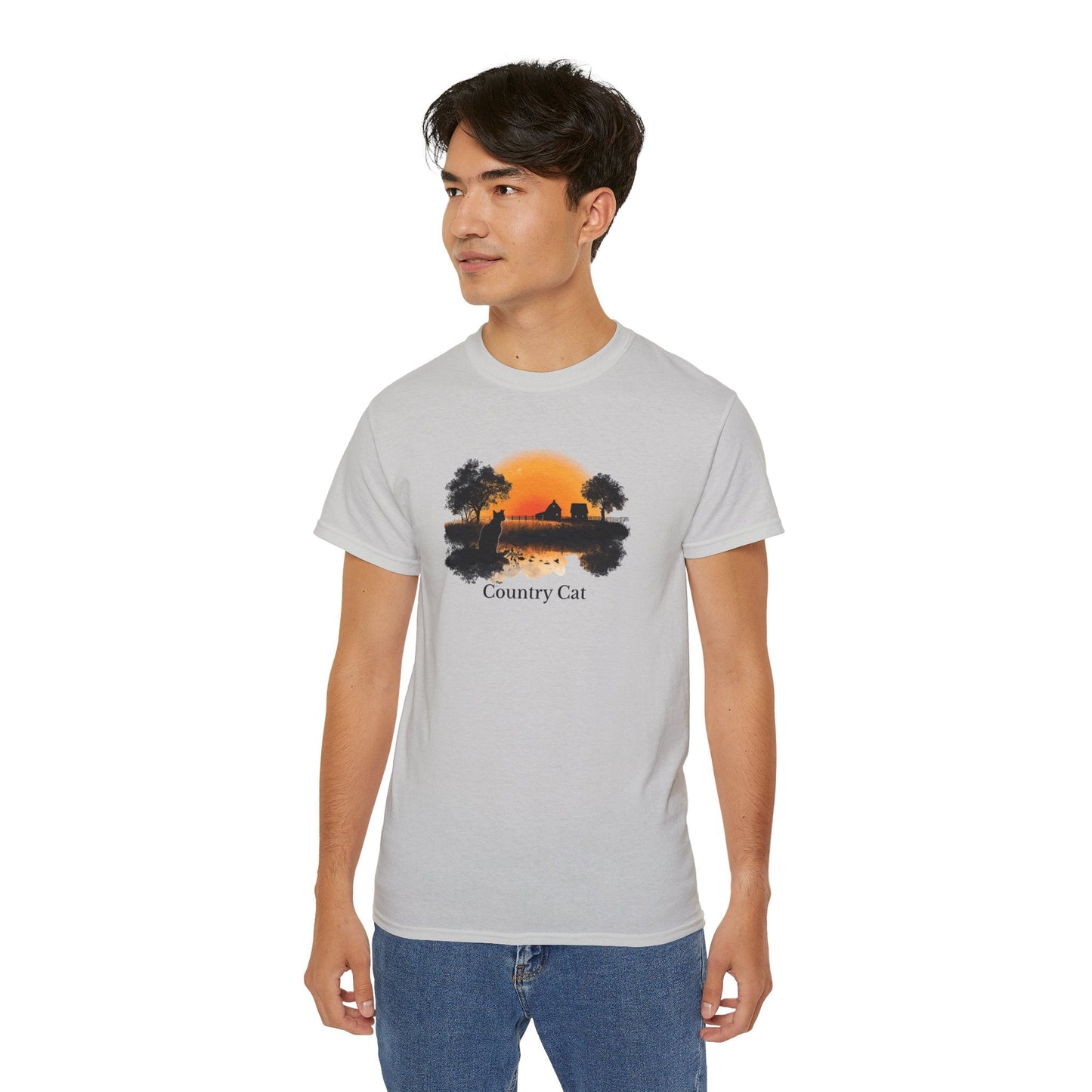 Country Cat Unisex Graphic Tee