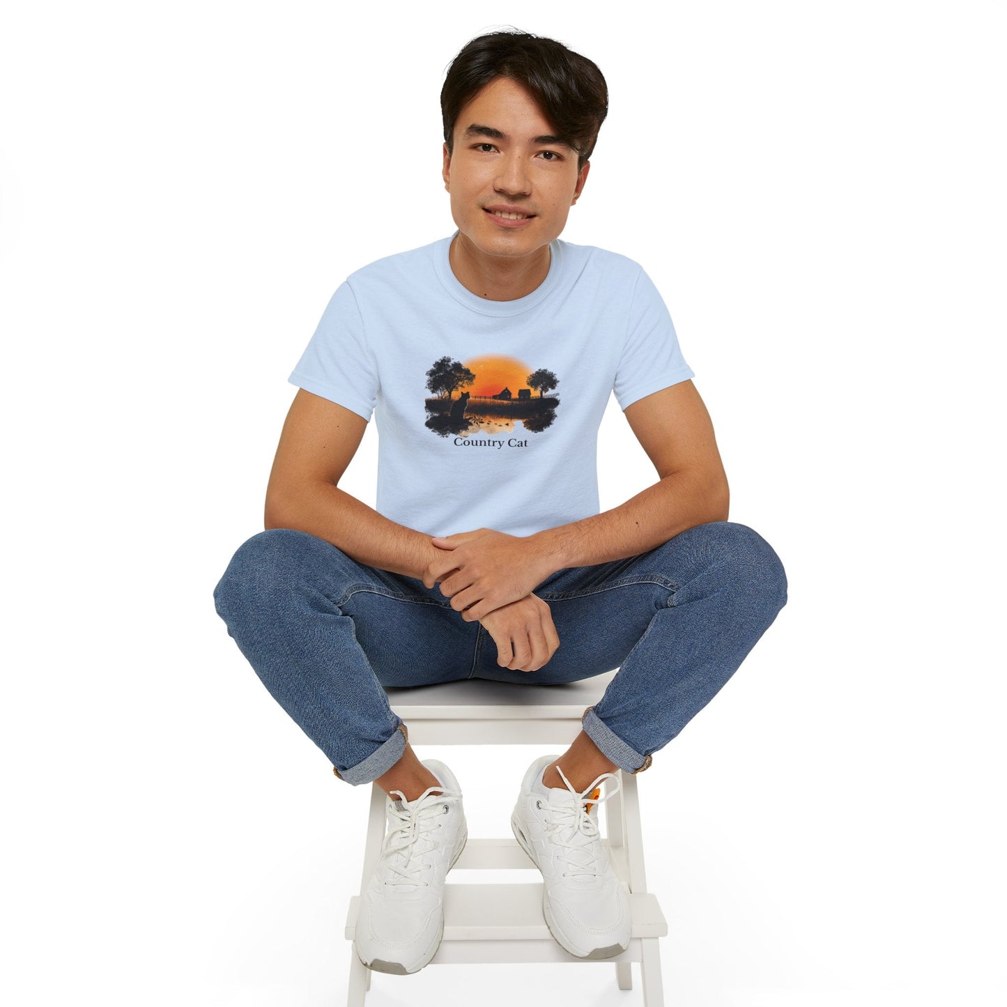 Country Cat Unisex Graphic Tee