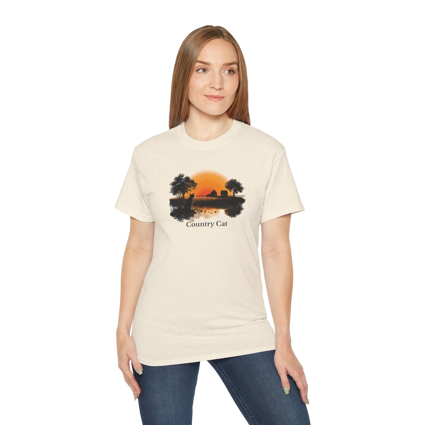 Country Cat Unisex Graphic Tee