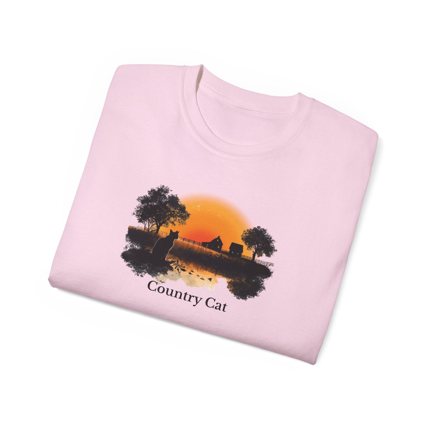 Country Cat Unisex Graphic Tee