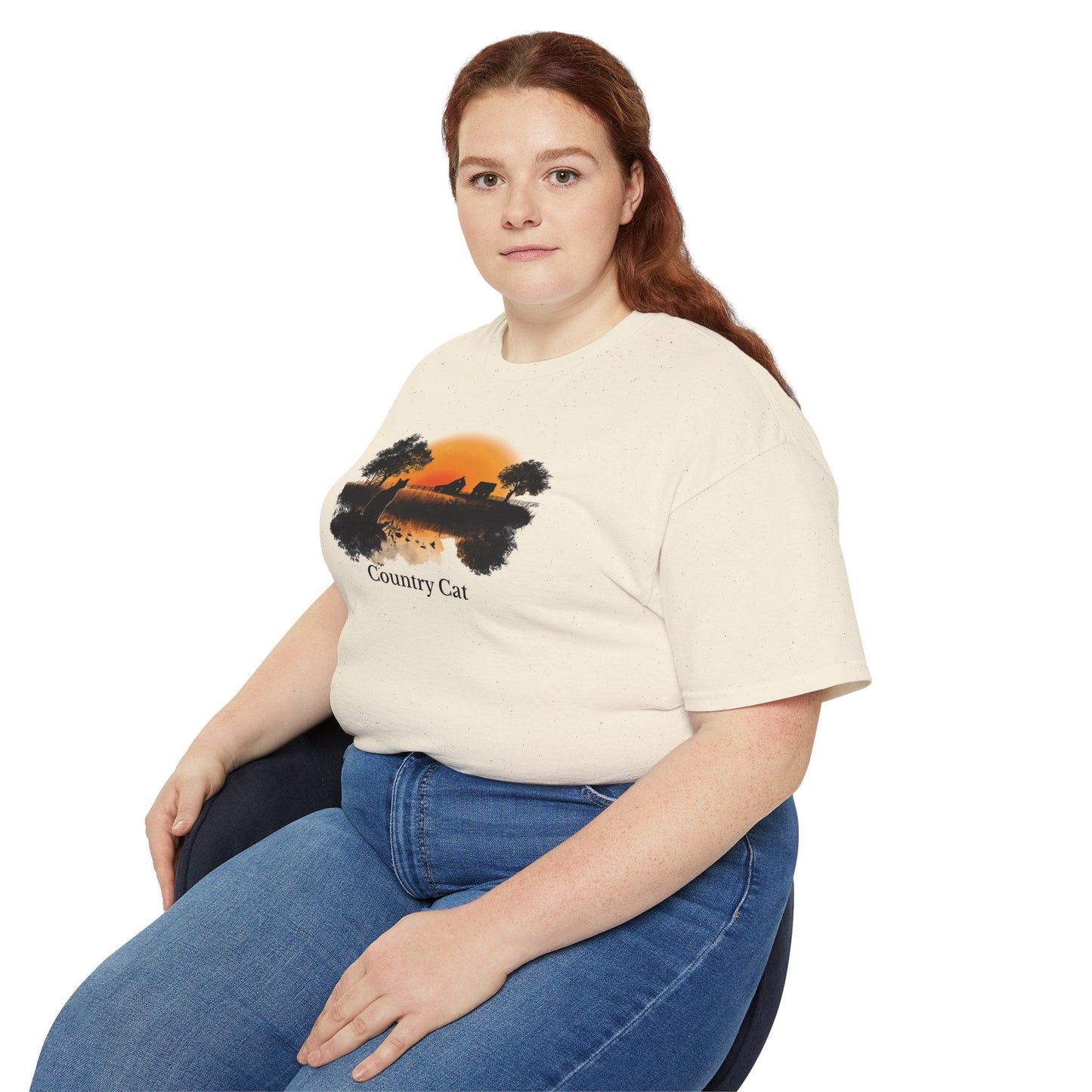Country Cat Unisex Graphic Tee