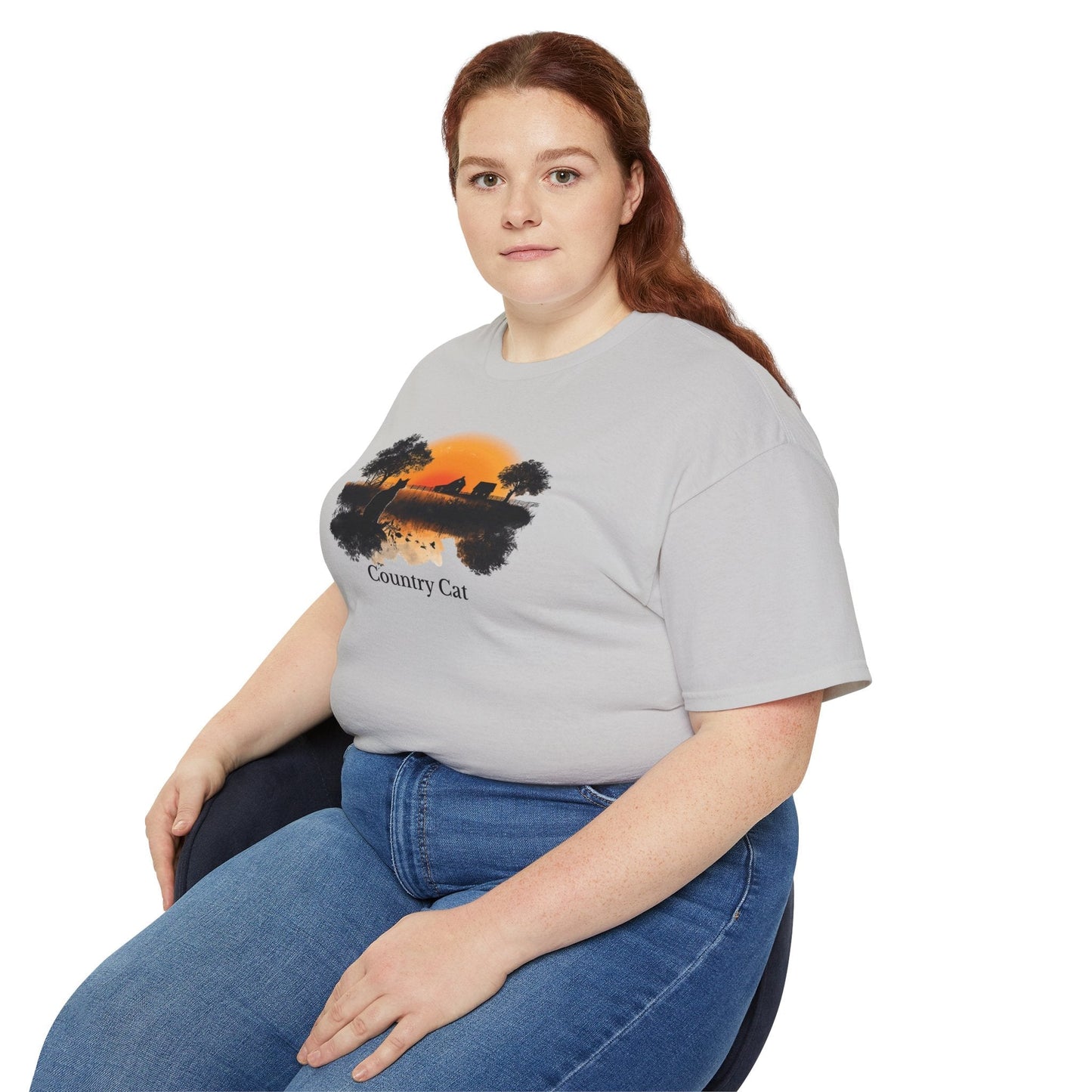 Country Cat Unisex Graphic Tee