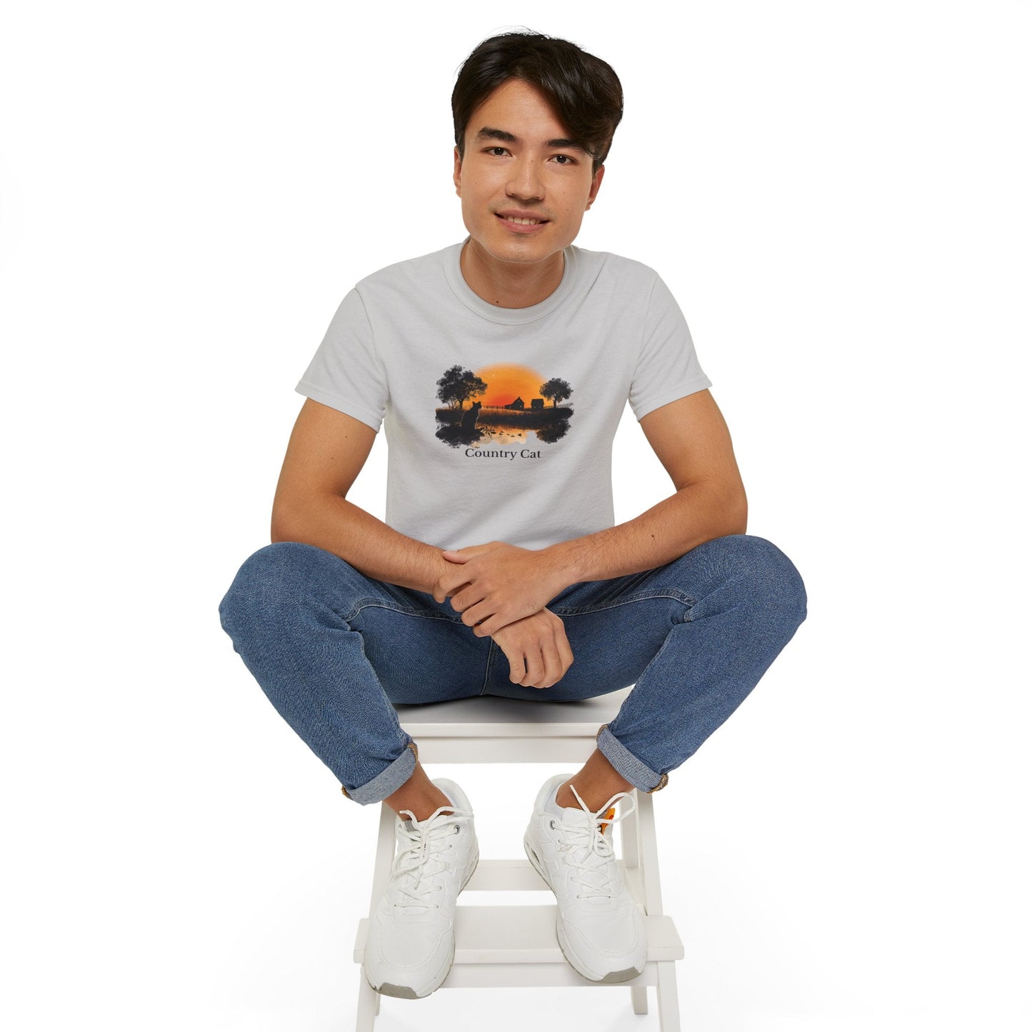 Country Cat Unisex Graphic Tee