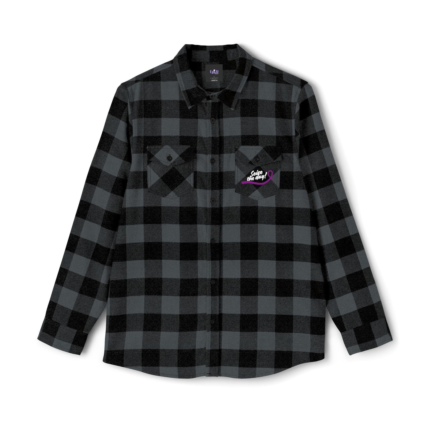 Cozy Seize the Day Unisex Flannel Shirt