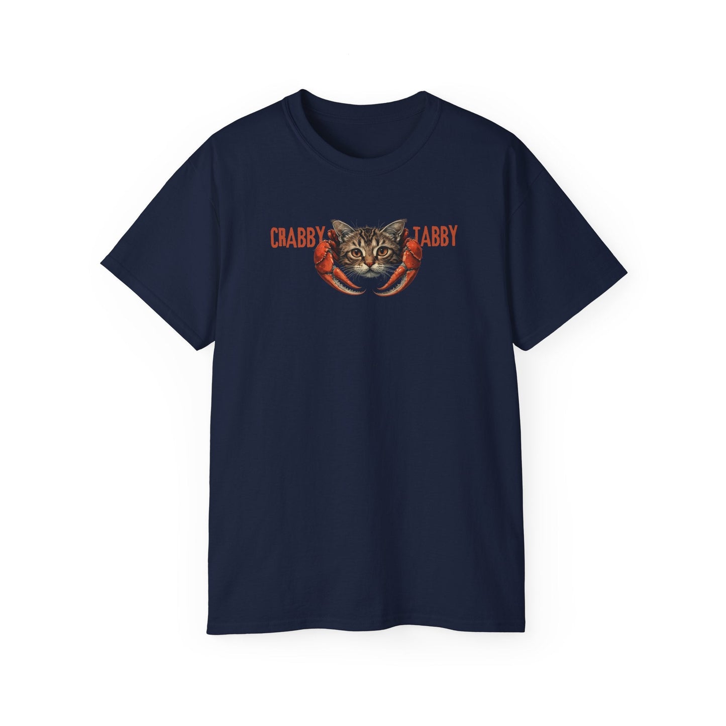 Crabby Tabby Cat Lover Unisex Tee