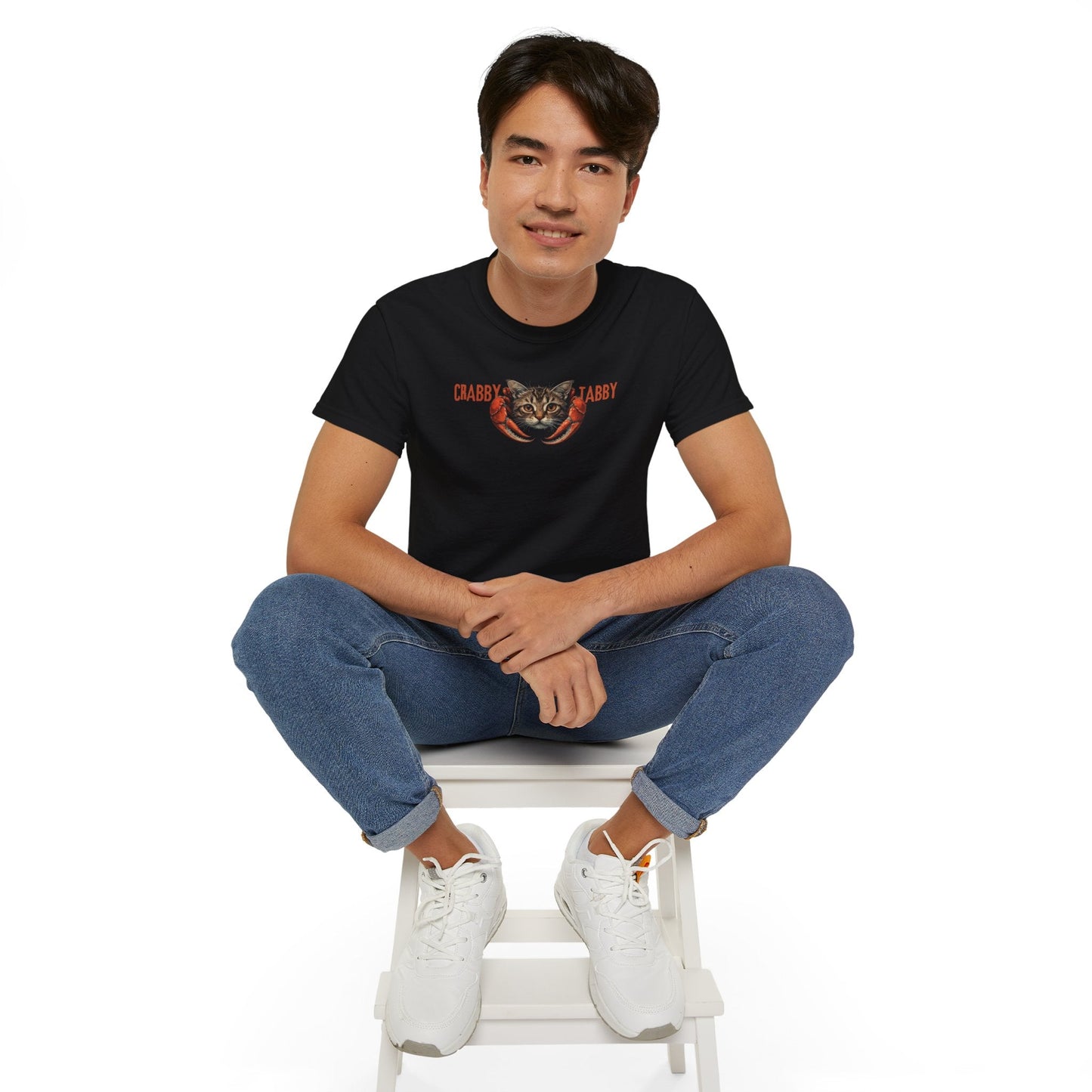 Crabby Tabby Cat Lover Unisex Tee