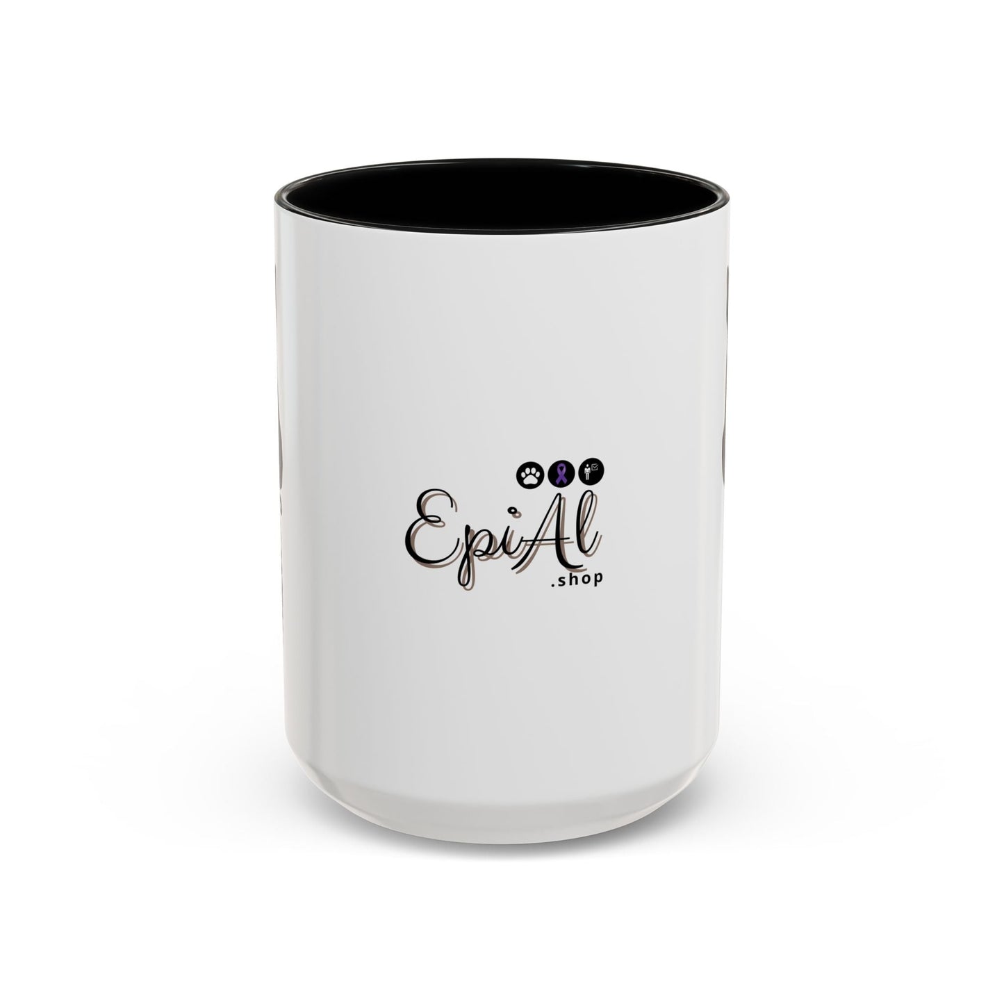 Cursive Tail Cat Lady Coffee Mug