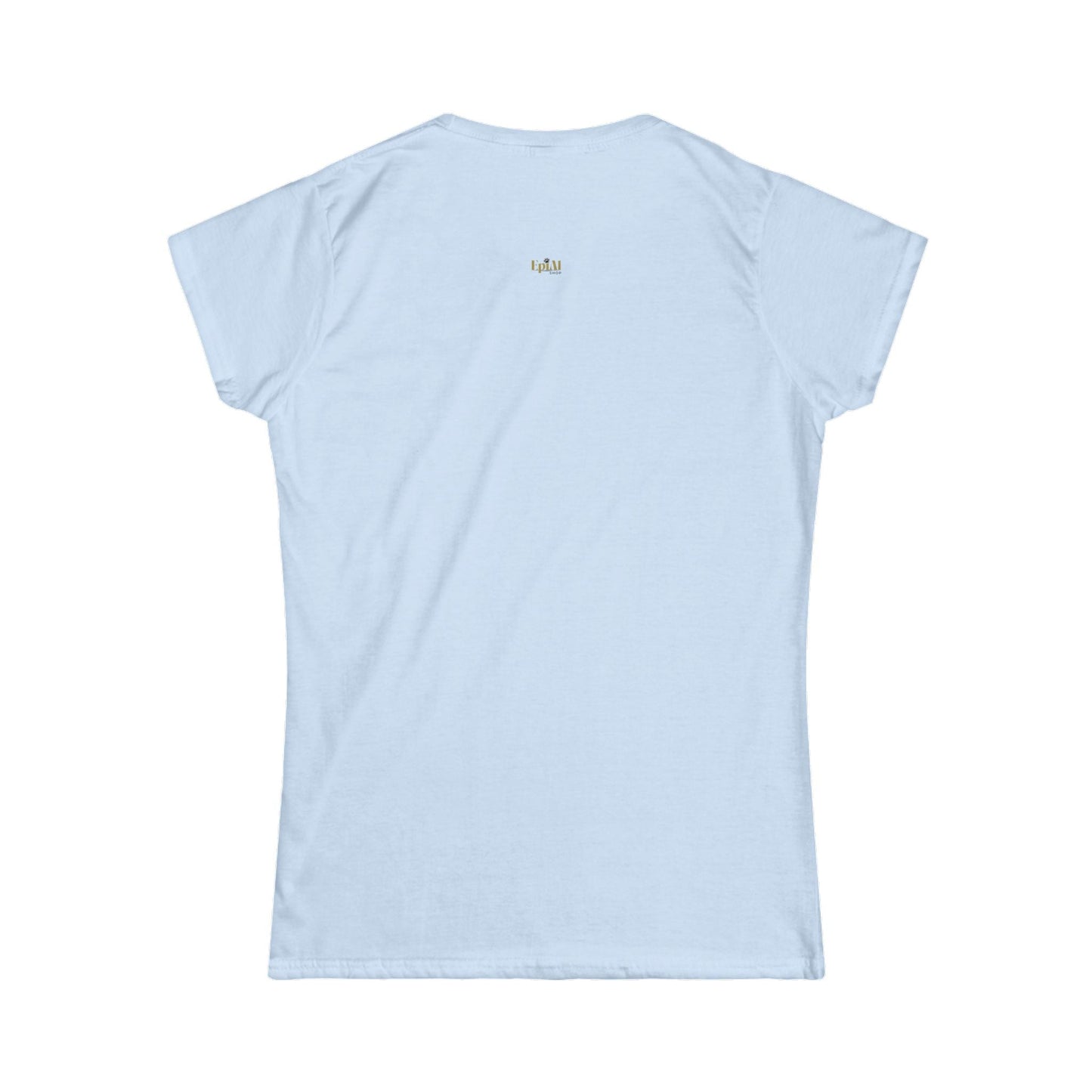 Cute Cat Lady Graphic Softstyle T-Shirt
