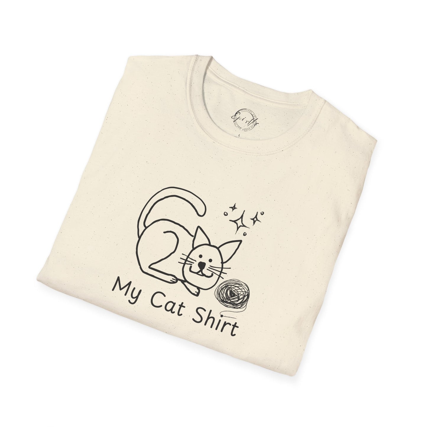 Cute Cat Lover T-Shirt - My Cat Shirt Design