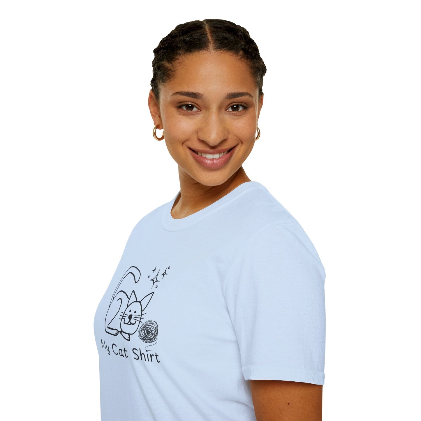 Cute Cat Lover T-Shirt - My Cat Shirt Design