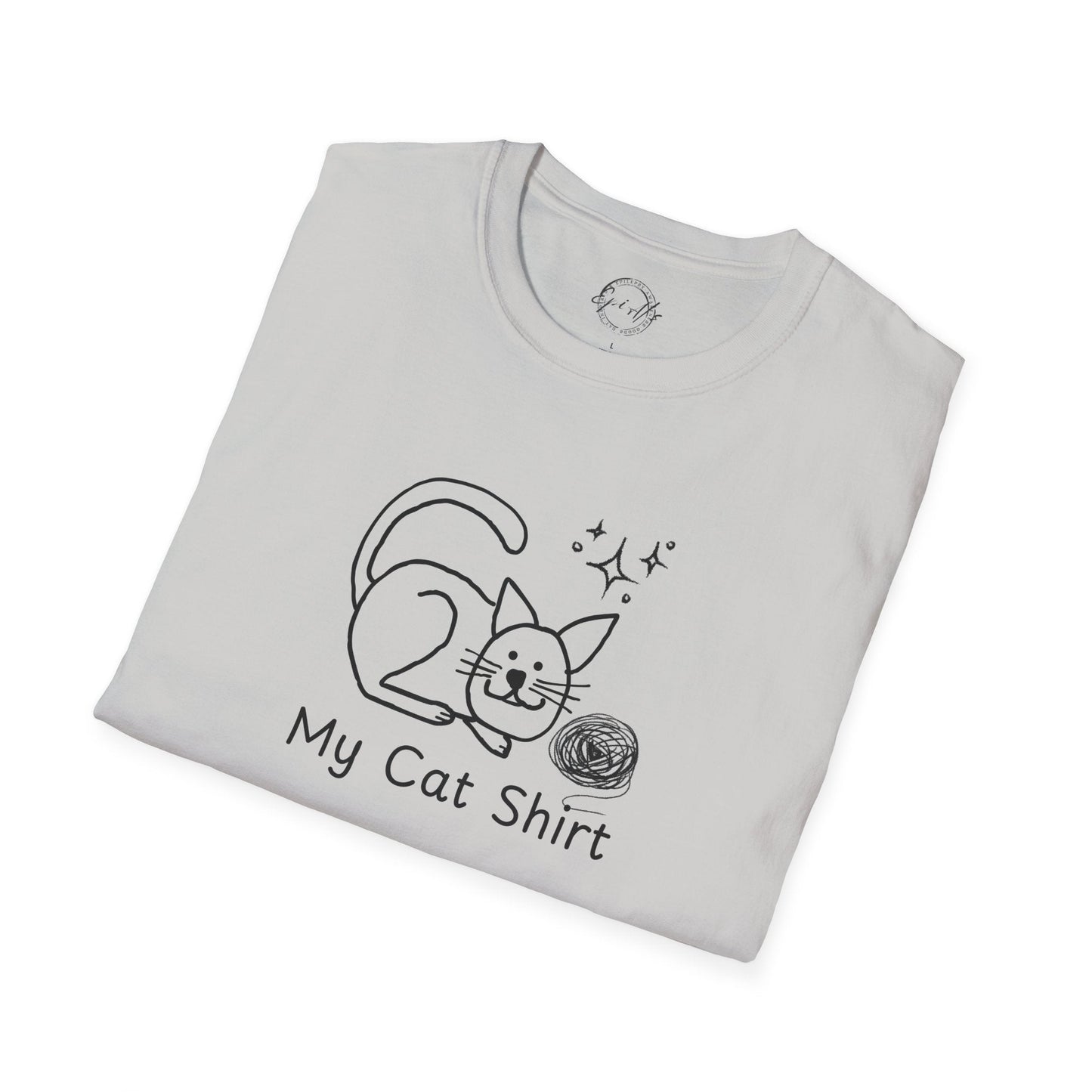 Cute Cat Lover T-Shirt - My Cat Shirt Design