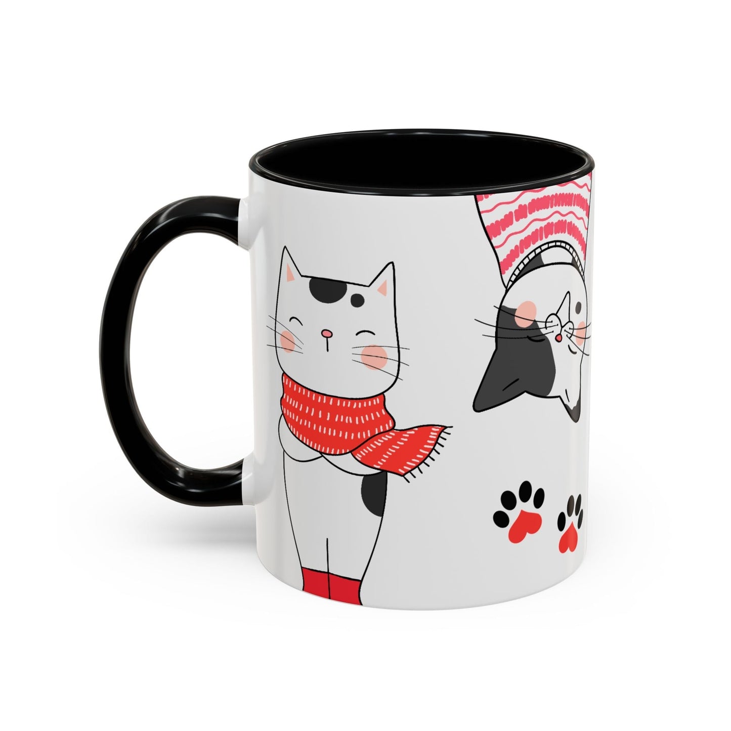 Cute Chilly Cats Coffee Mug