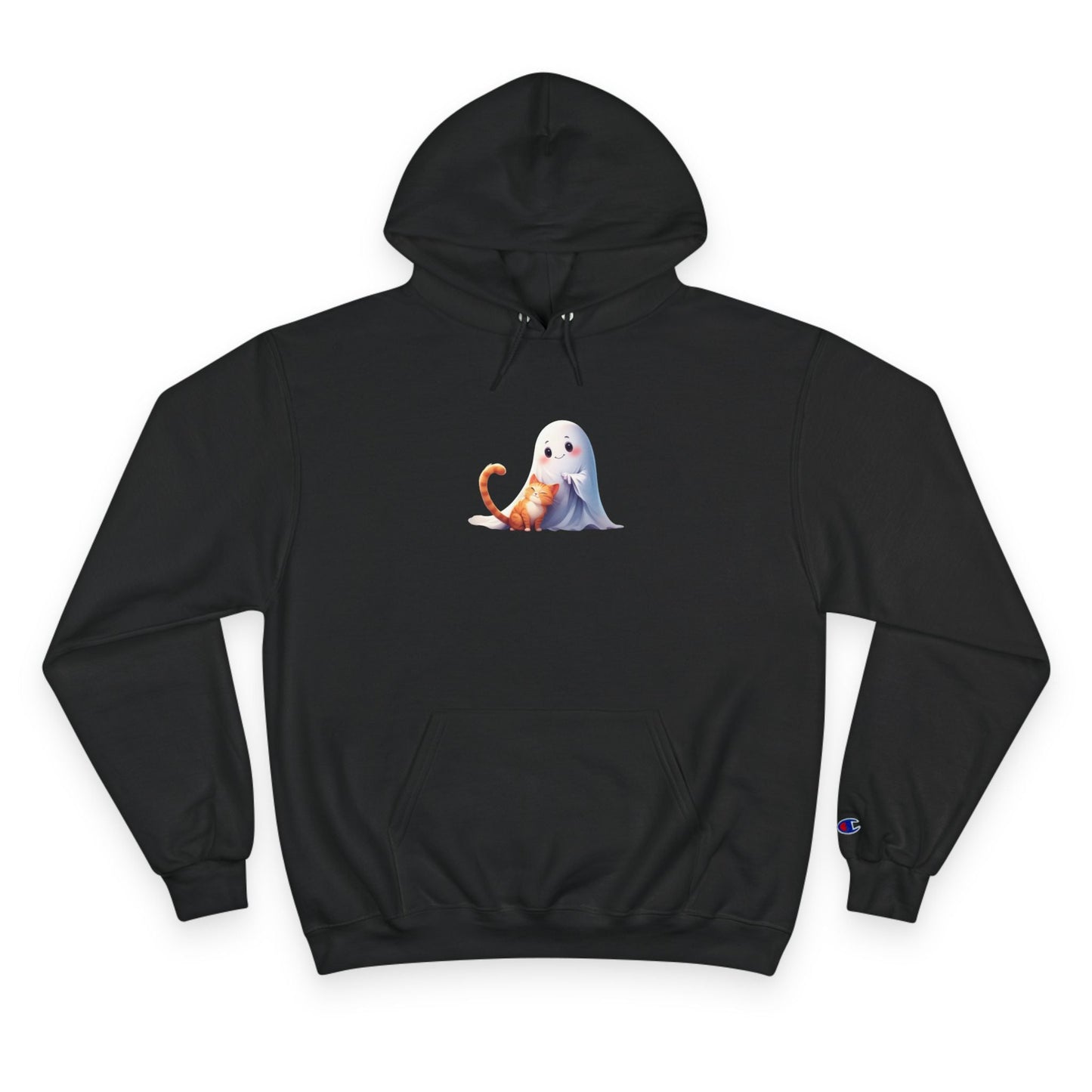 Cute Ghost & Kitty Hoodie