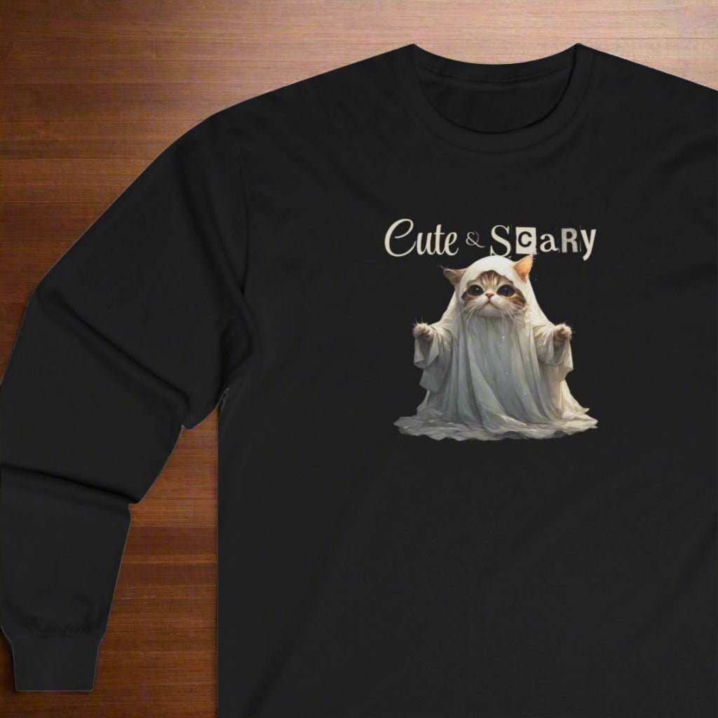 Cute & Scary Halloween Long-Sleeve Tee